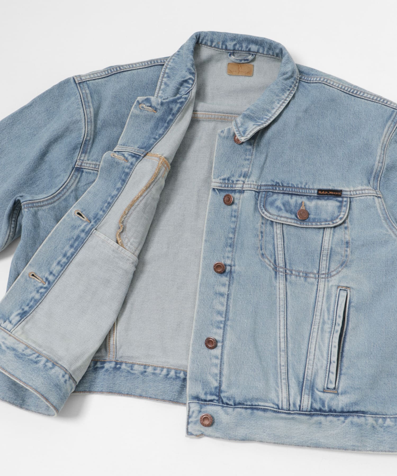 NUDIE JEANS　Berit Denim Jacket L.Blue S