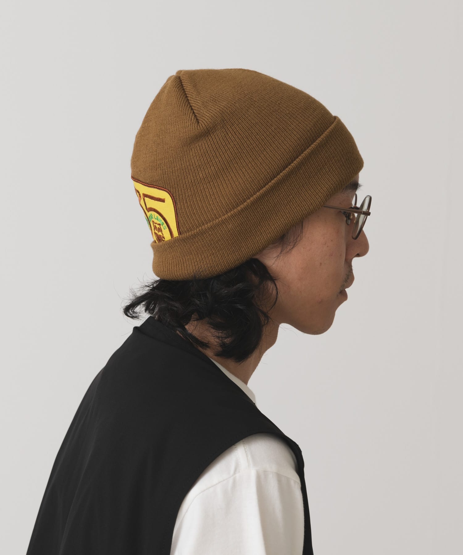 77circa　circa patch knit watch coyote2 one