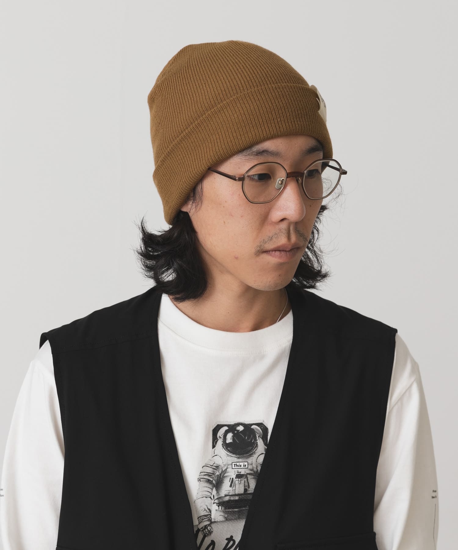 77circa　circa patch knit watch coyote2 one