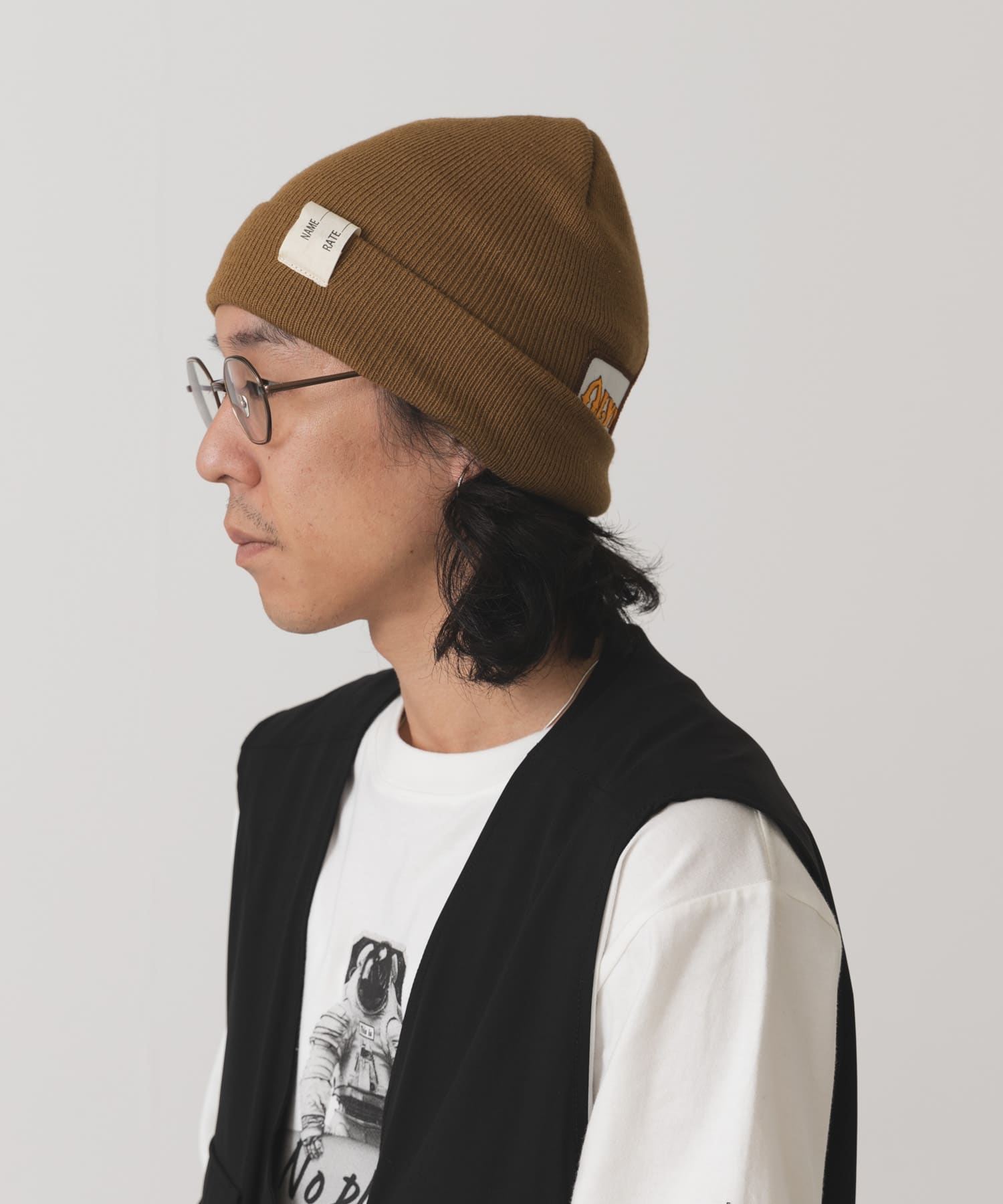 77circa　circa patch knit watch coyote2 one