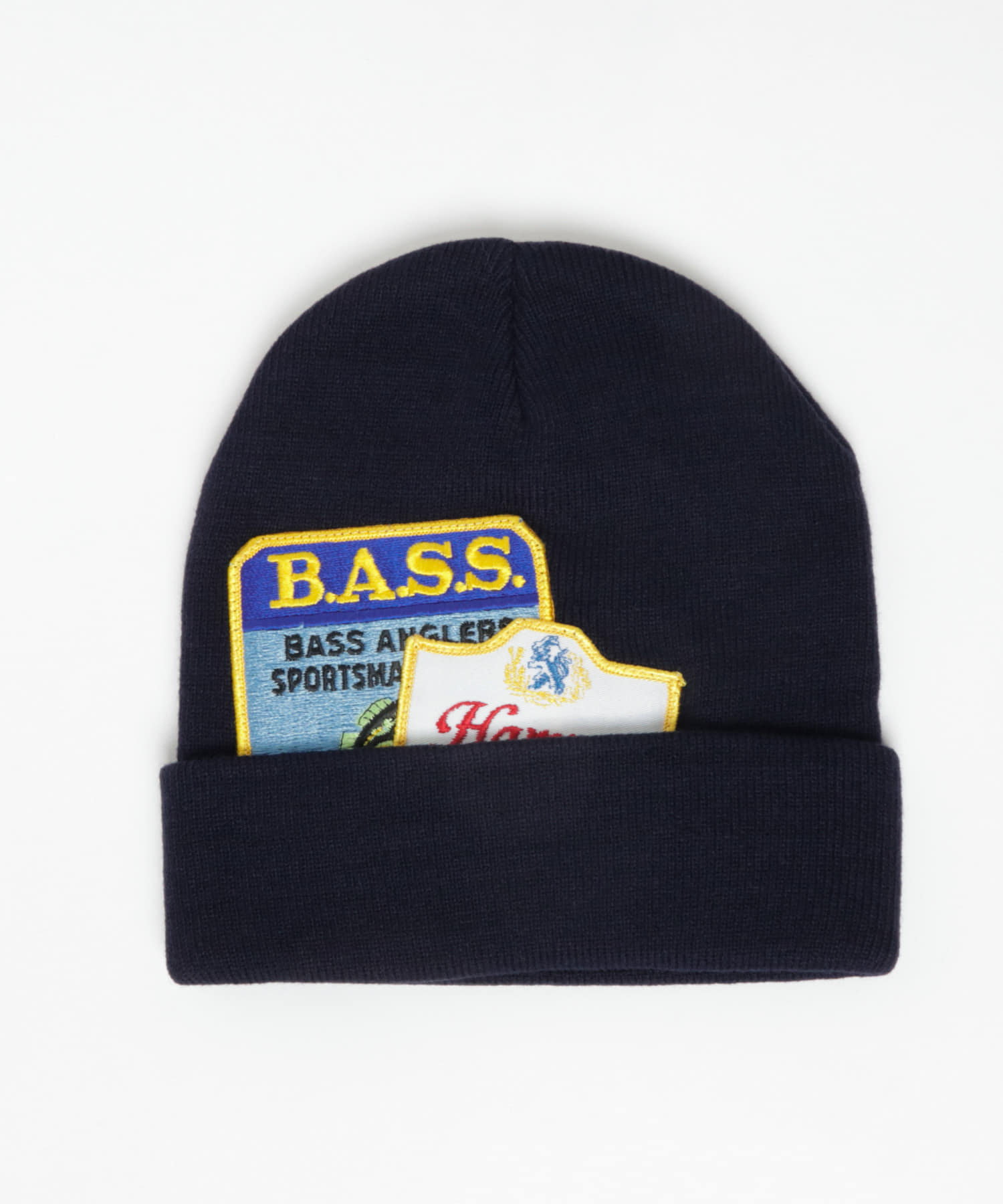 77circa　circa patch knit watch navy2 one