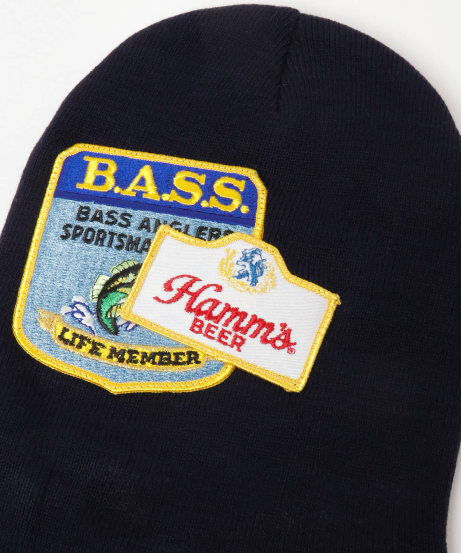 77circa　circa patch knit watch navy2 one
