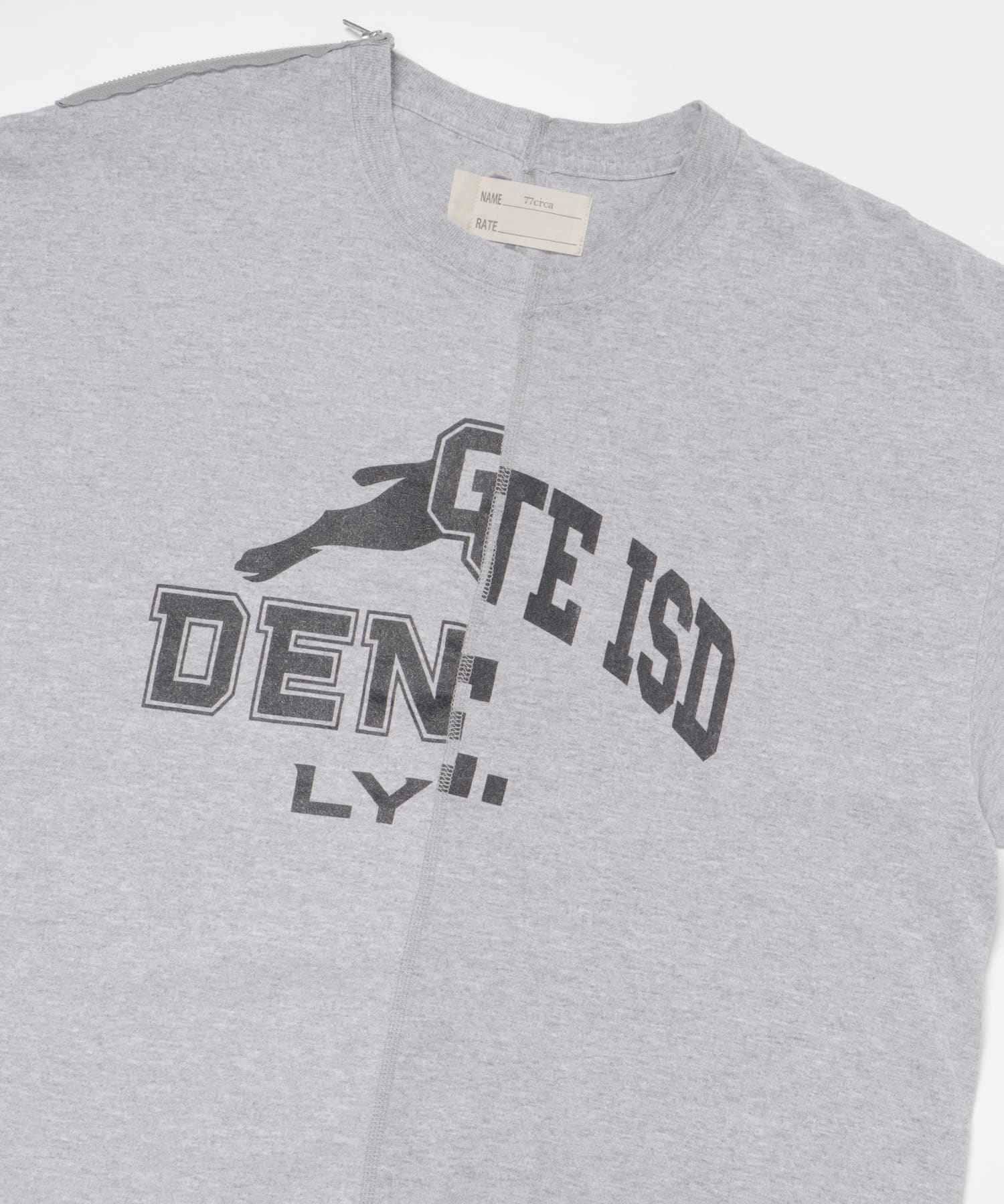 77circa　circa roll up shoulder TP gray1 one