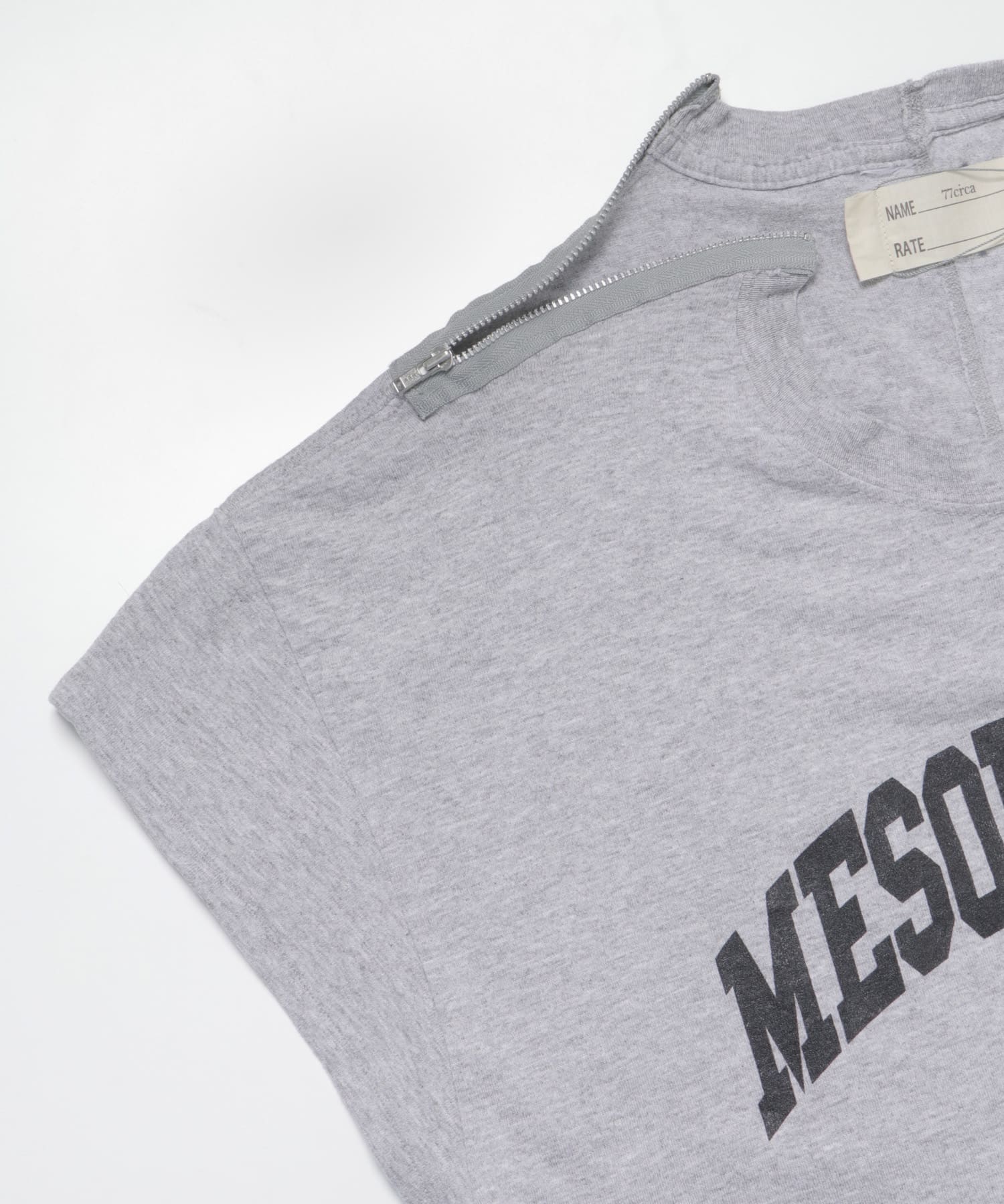 77circa　circa roll up shoulder TP gray2 one
