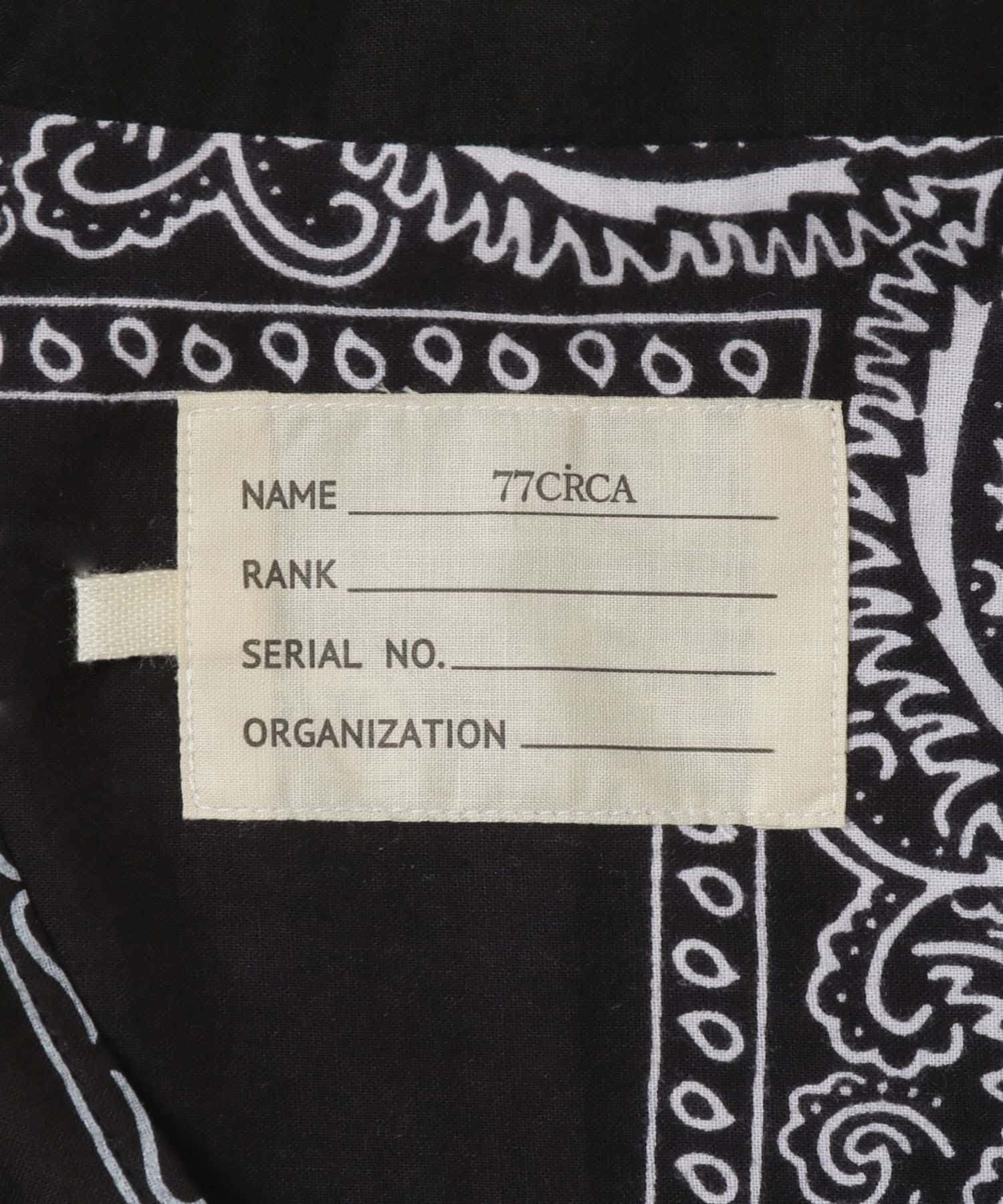 77circa　circa bandana skipper black2 medium