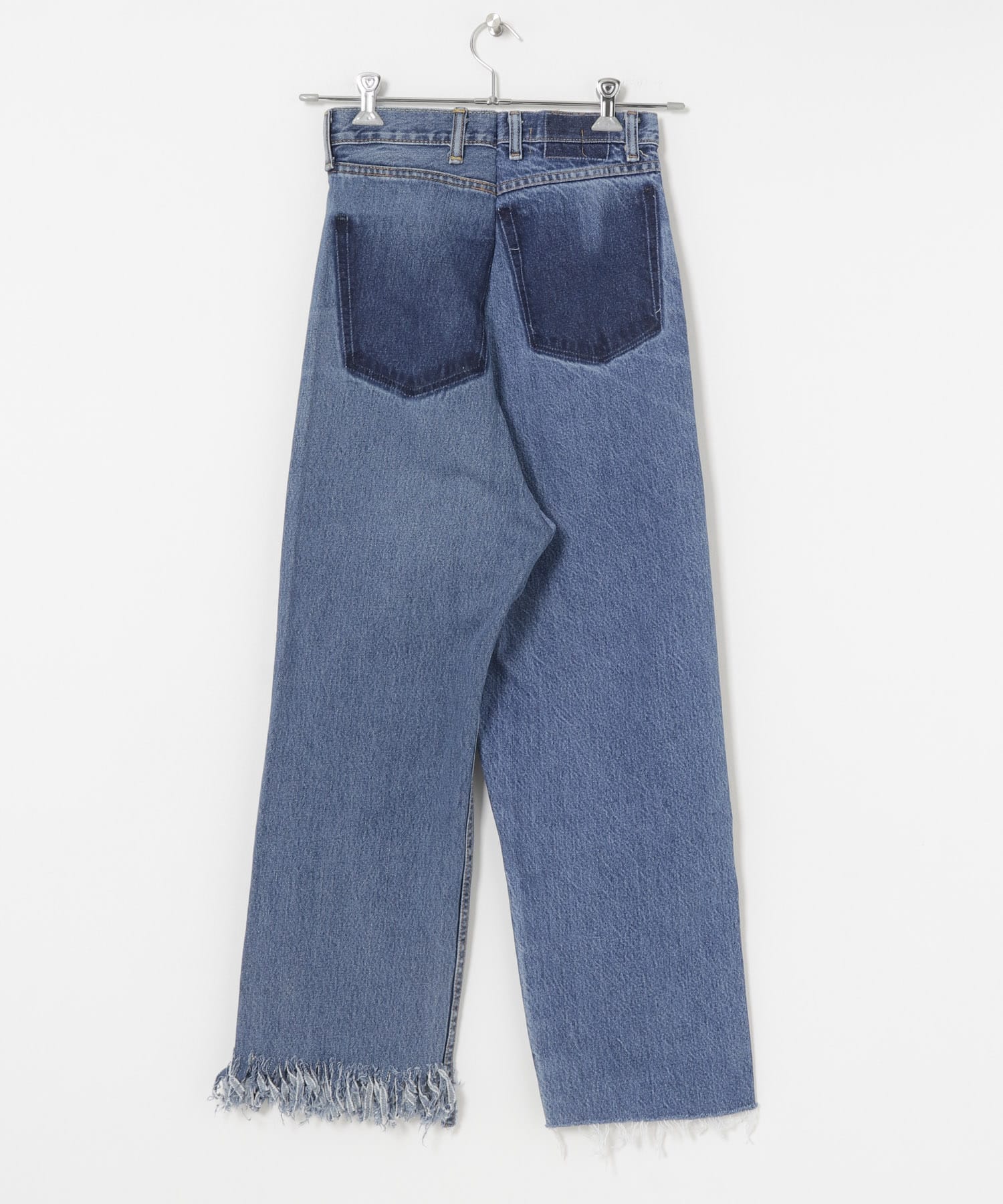 77circa　fringe denim pants 26 blue3 26