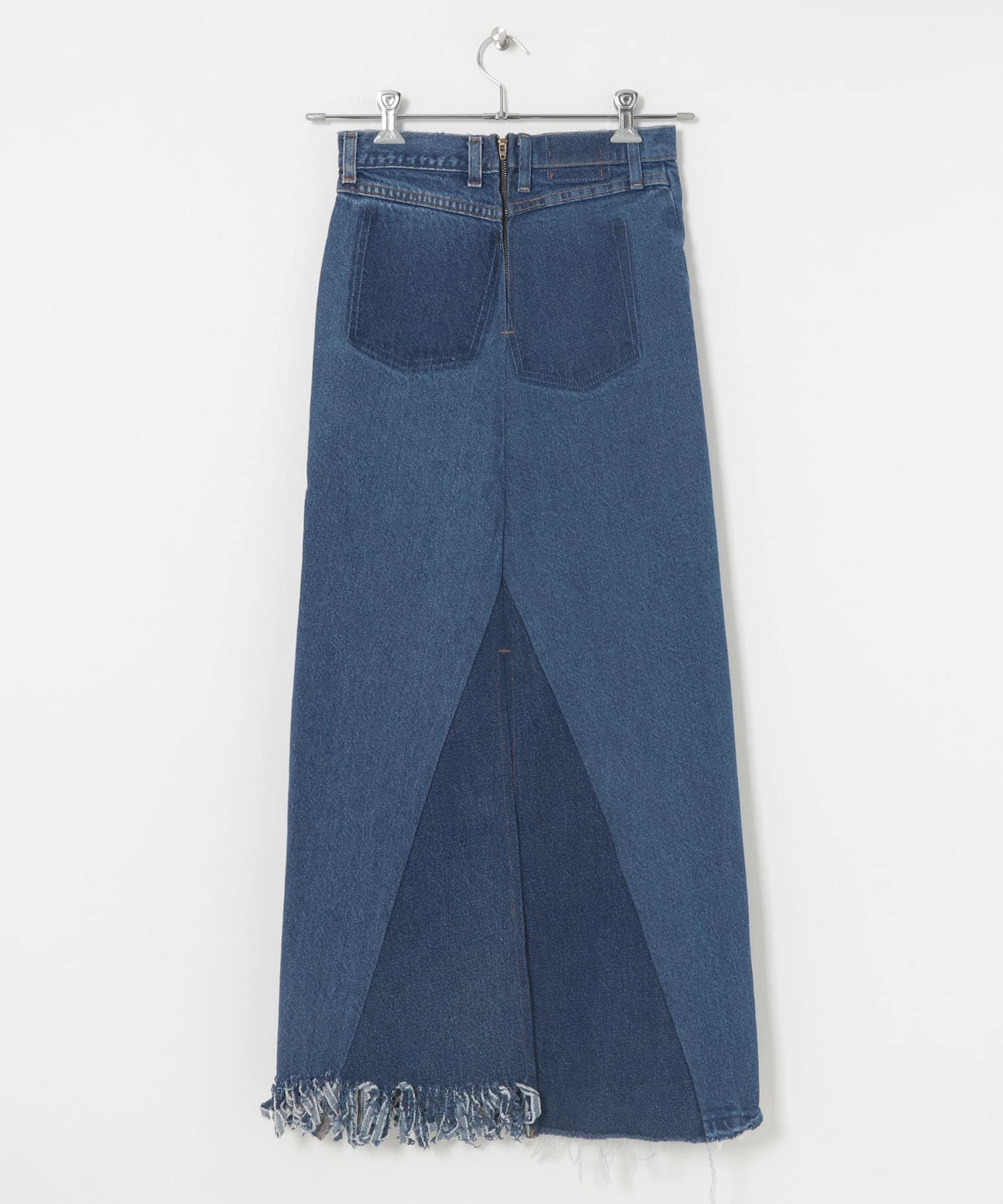 77circa　long denim skirt 26 blue2 26