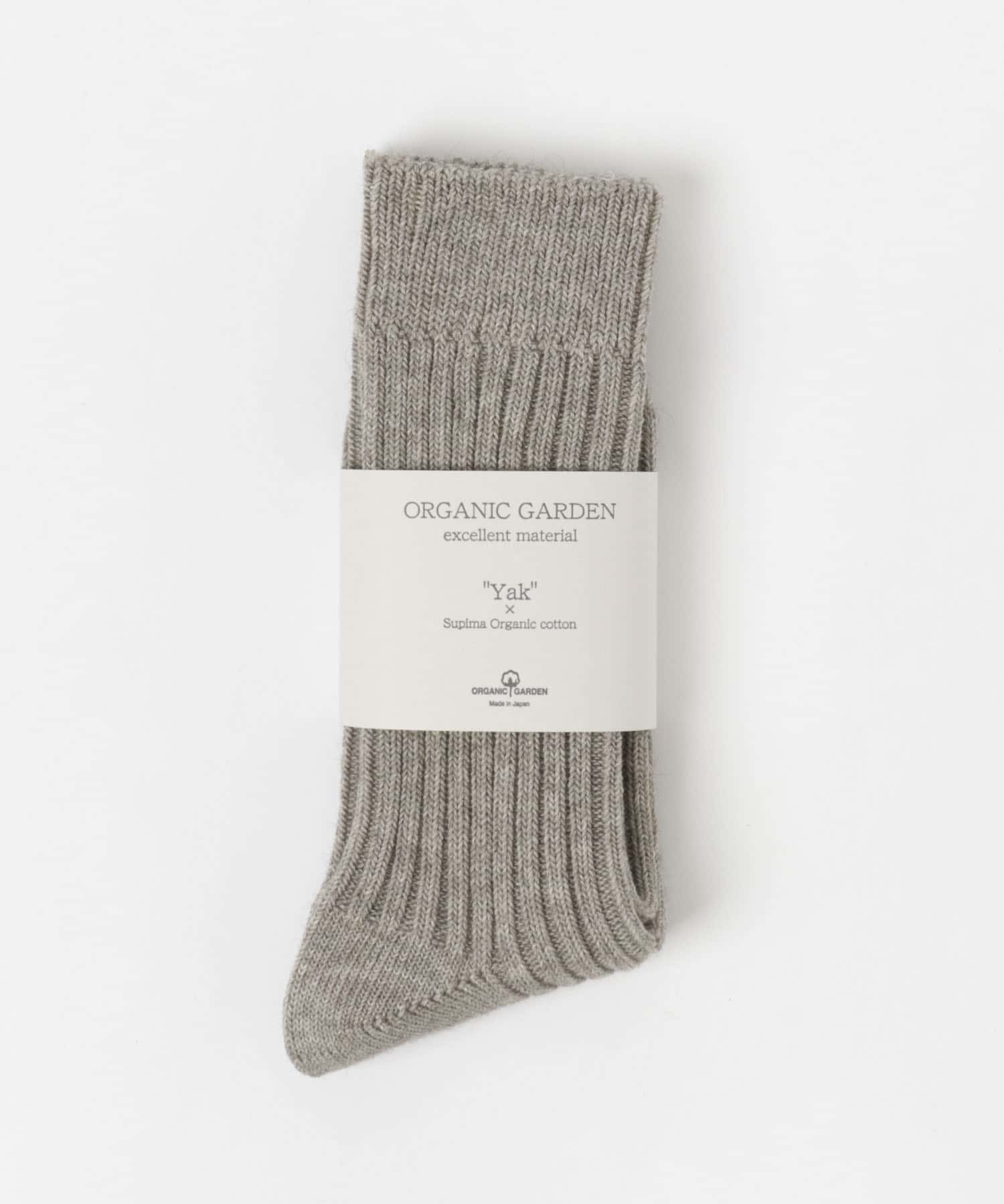 yamaya　スーピマ×ヤク リブソックスS