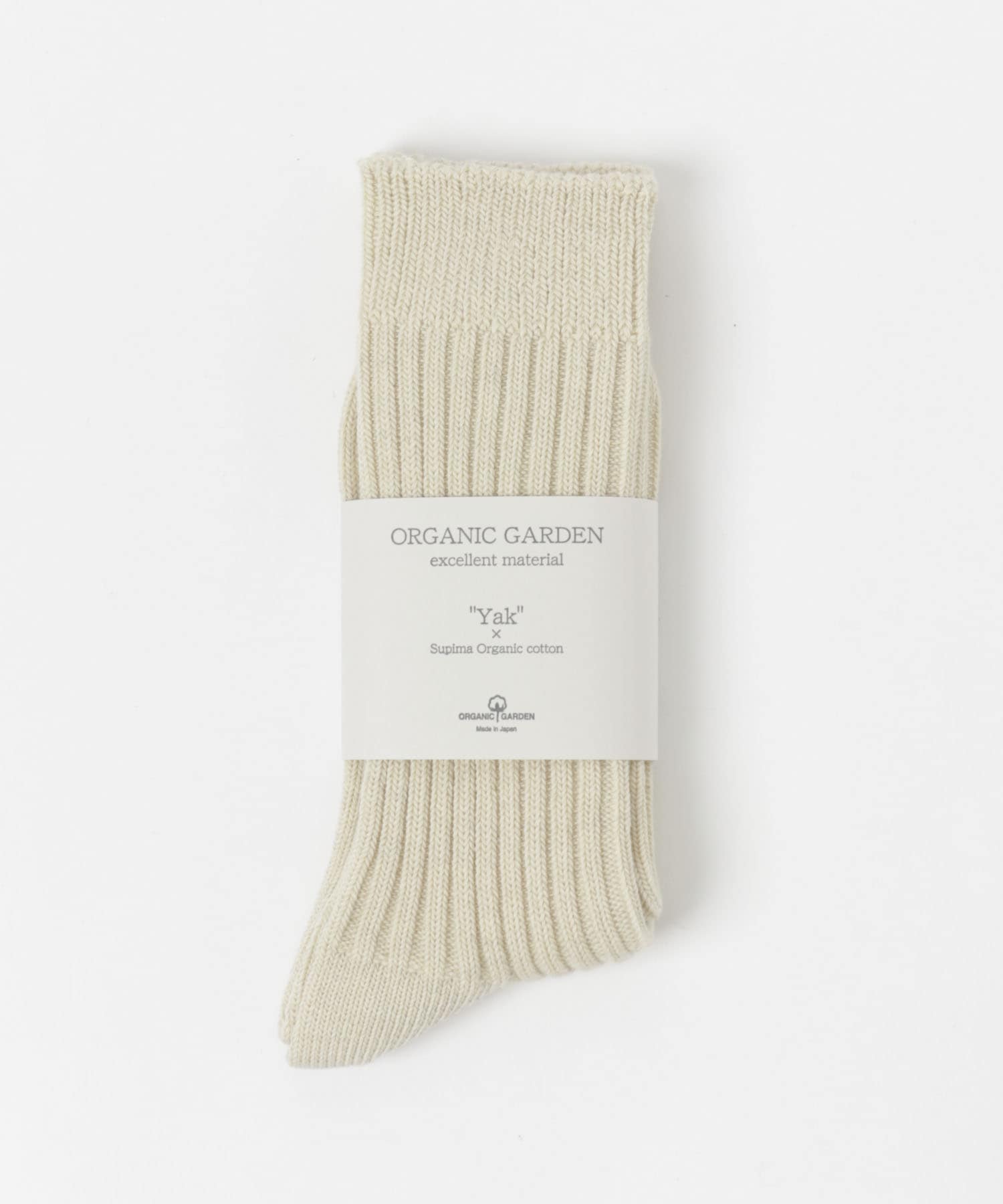 yamaya　スーピマ×ヤク リブソックスS