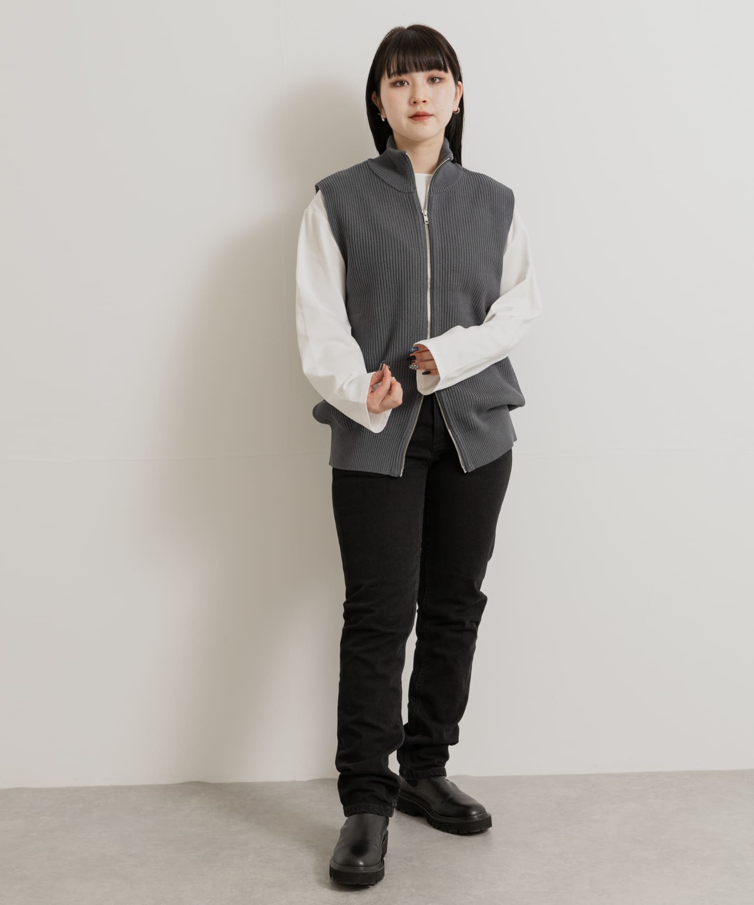 身長：156cm サイズ：1
