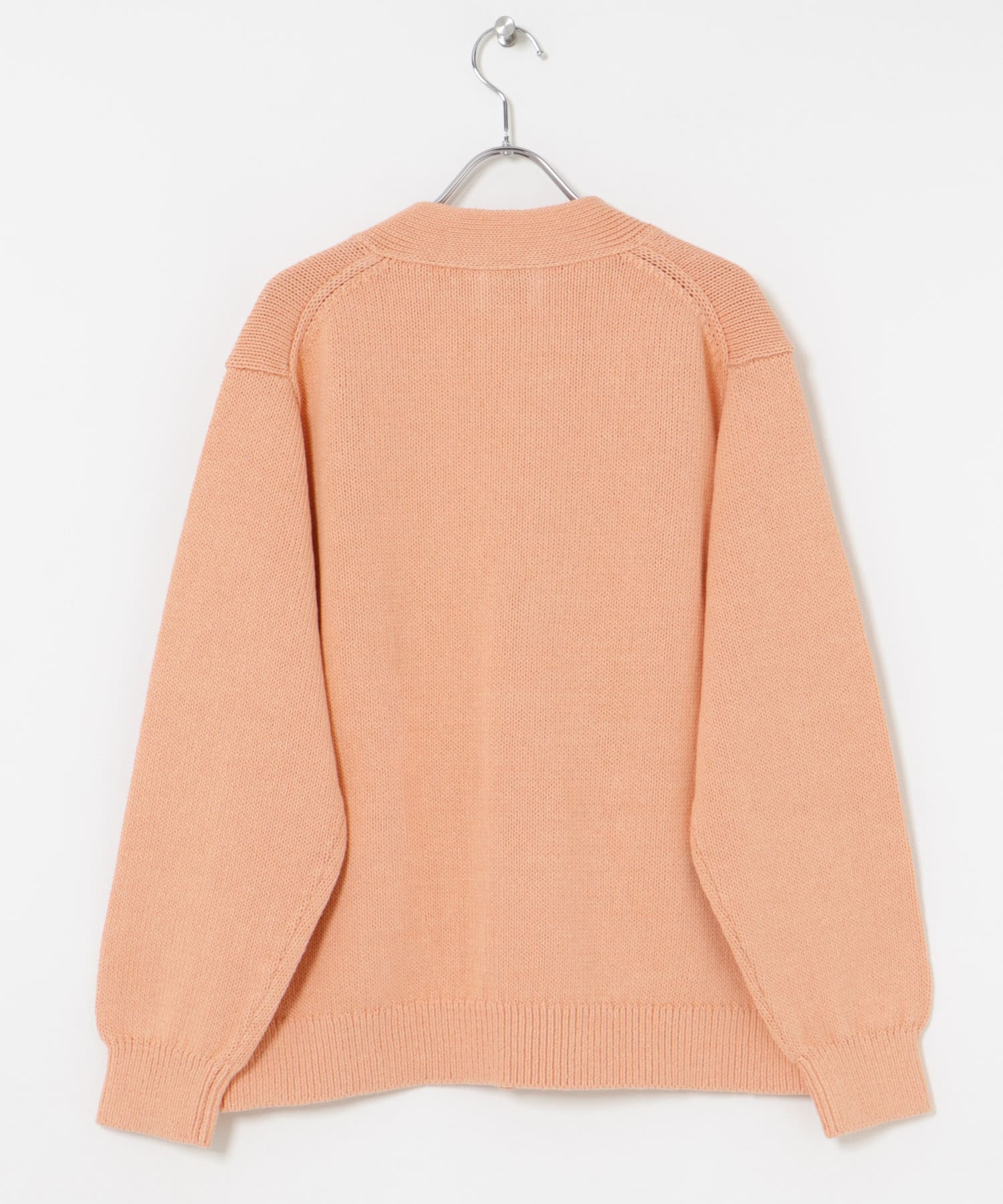 米富繊維　WASHI COTTON KNIT CARDIGAN 31PINK 1