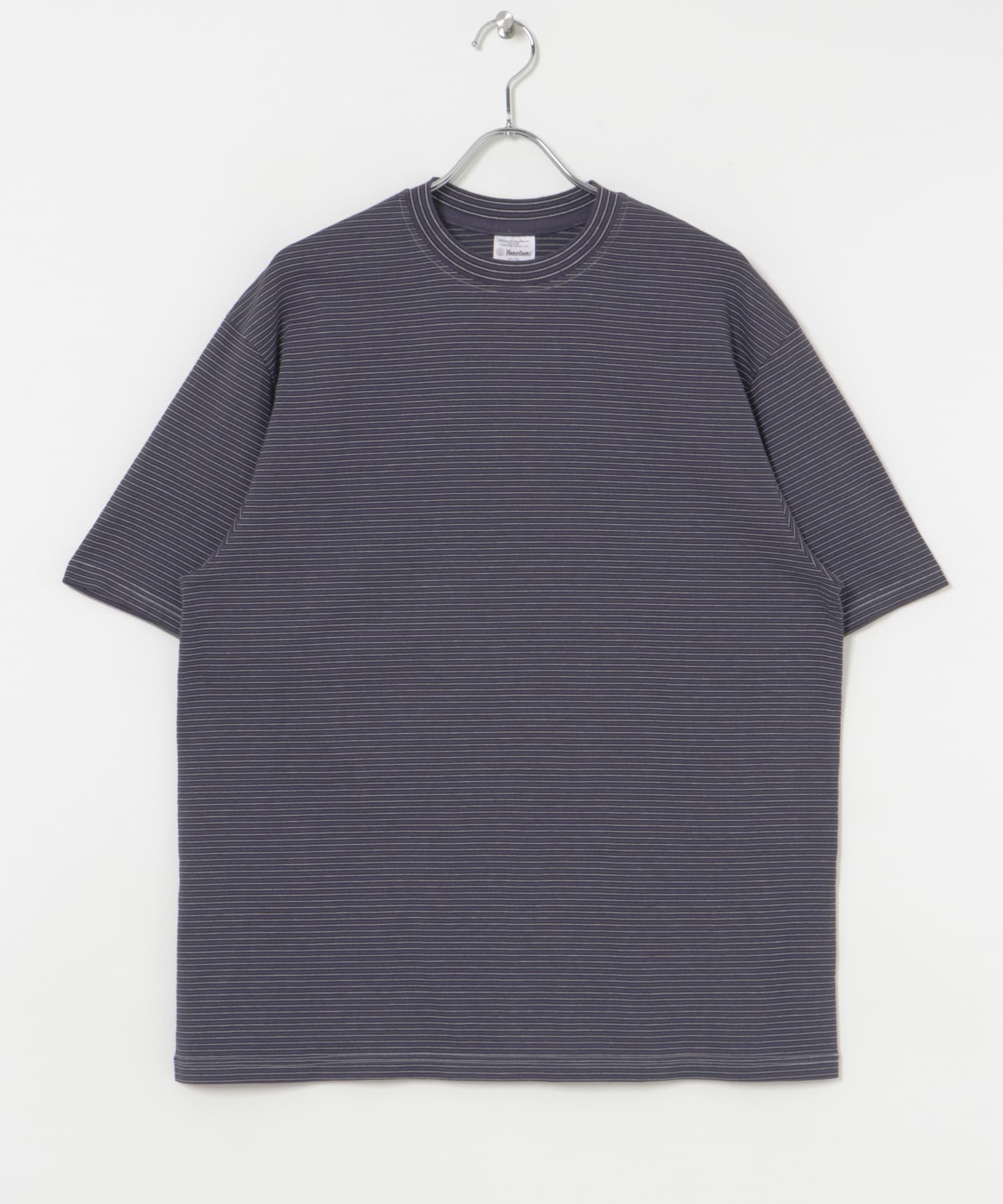 米富繊維　NEW BASIC DYED BORDER T-SHIRT