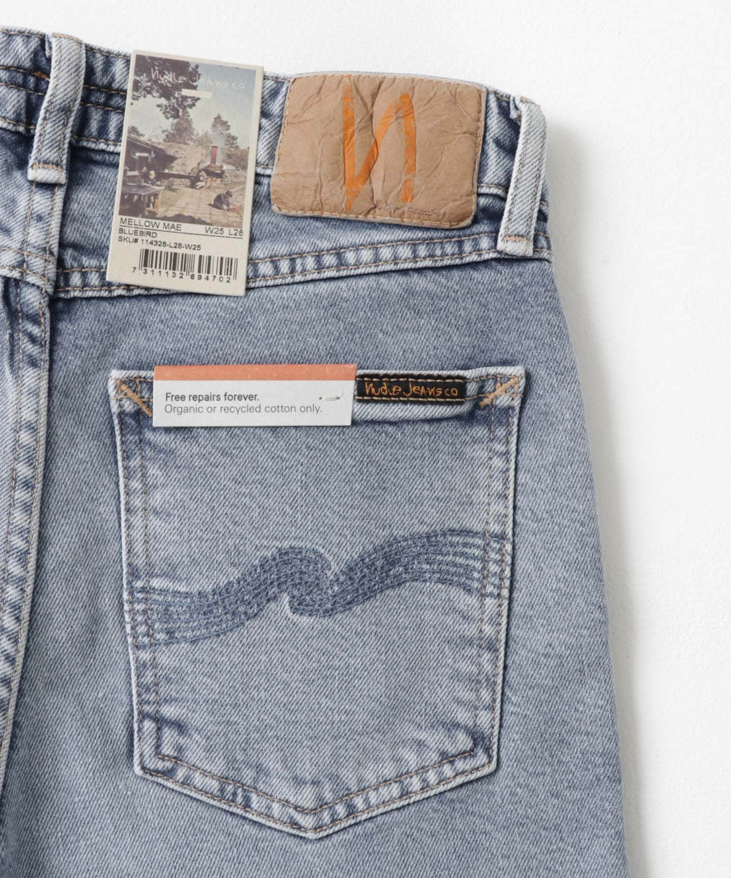 NUDIE JEANS　Mellow Mae222 Blue Bird 222 25
