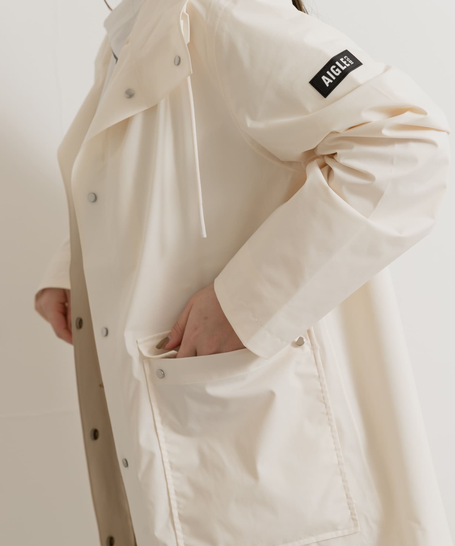 身長：156cm サイズ：L