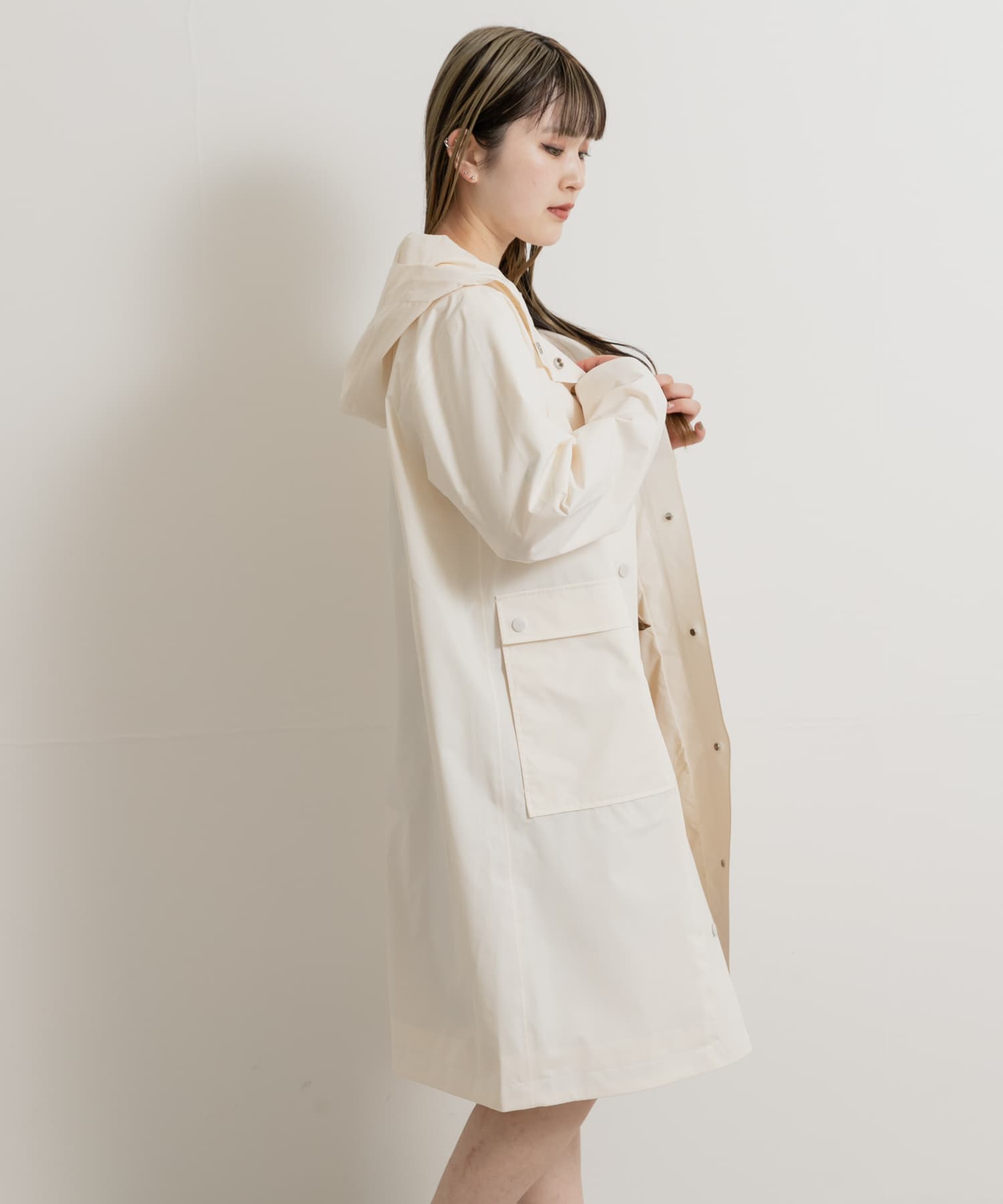 身長：156cm サイズ：L
