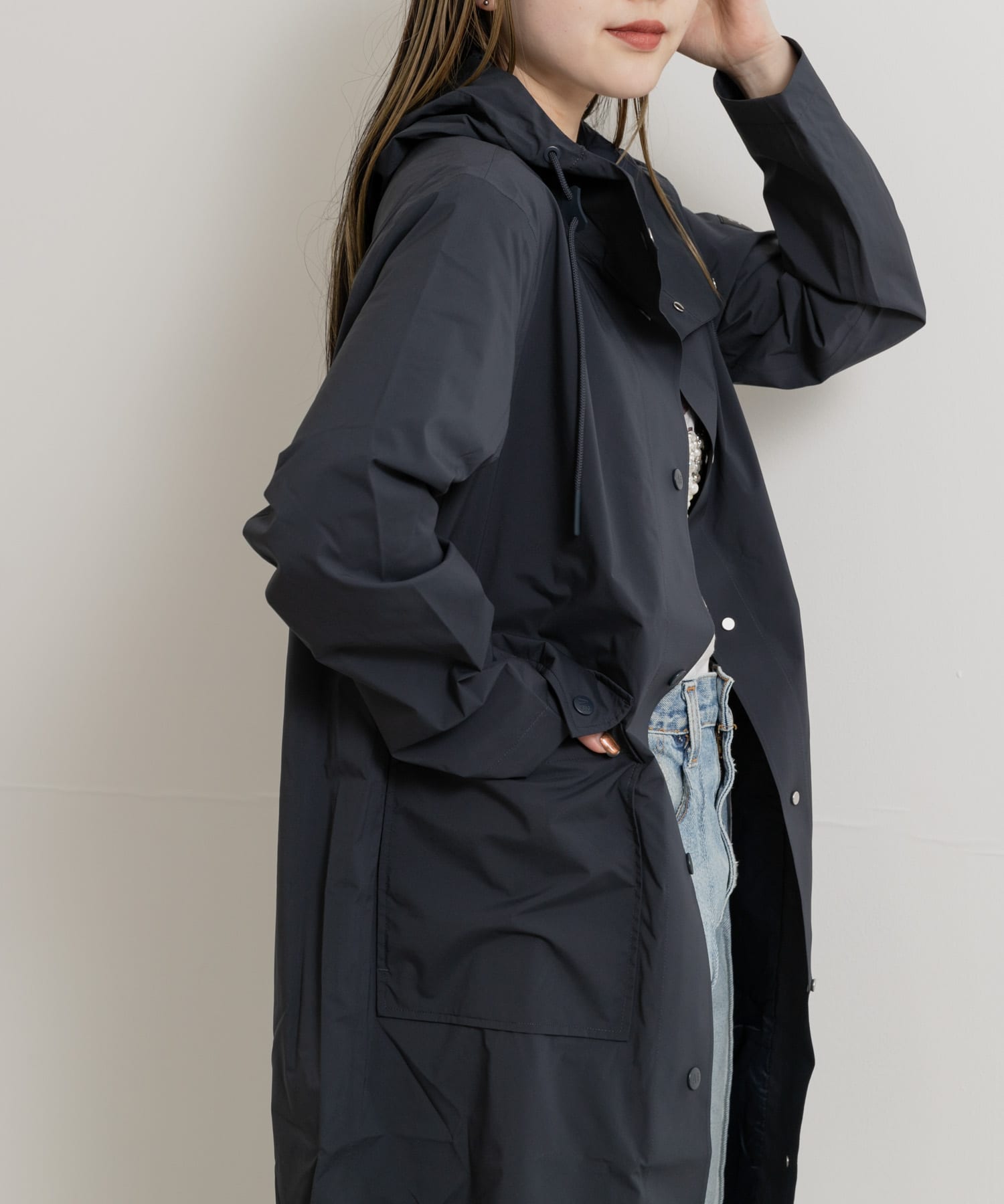 身長：156cm サイズ：L