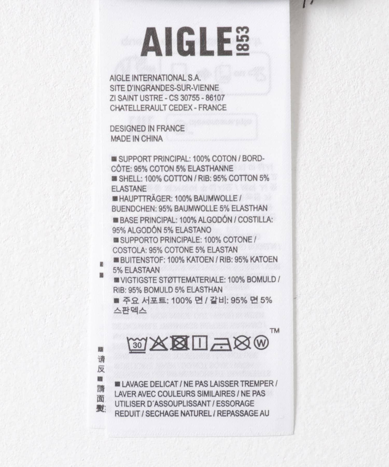 AIGLE　AIGLE-AAS24MTSH015 NOIR S