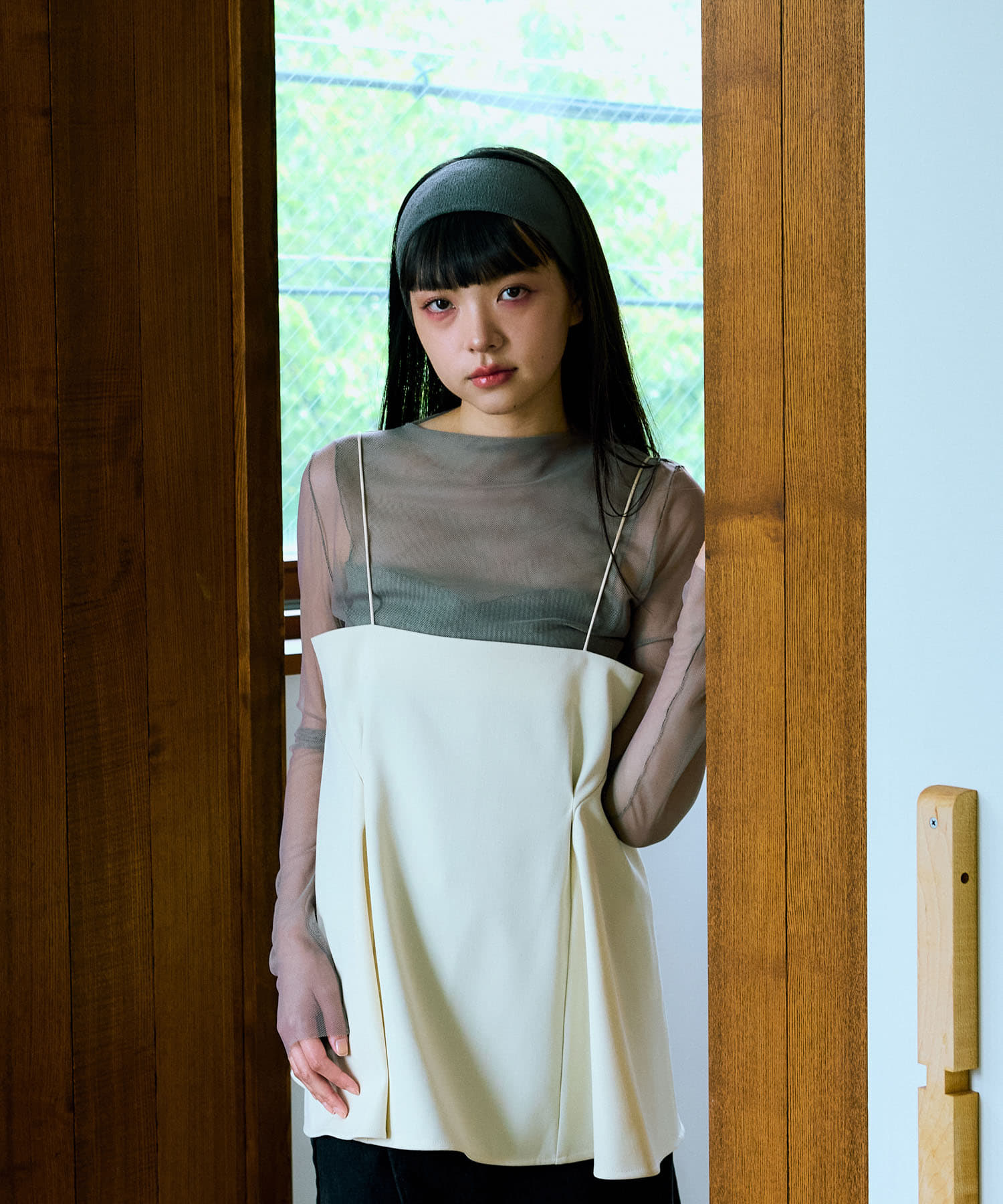 身長：167cm サイズ：one