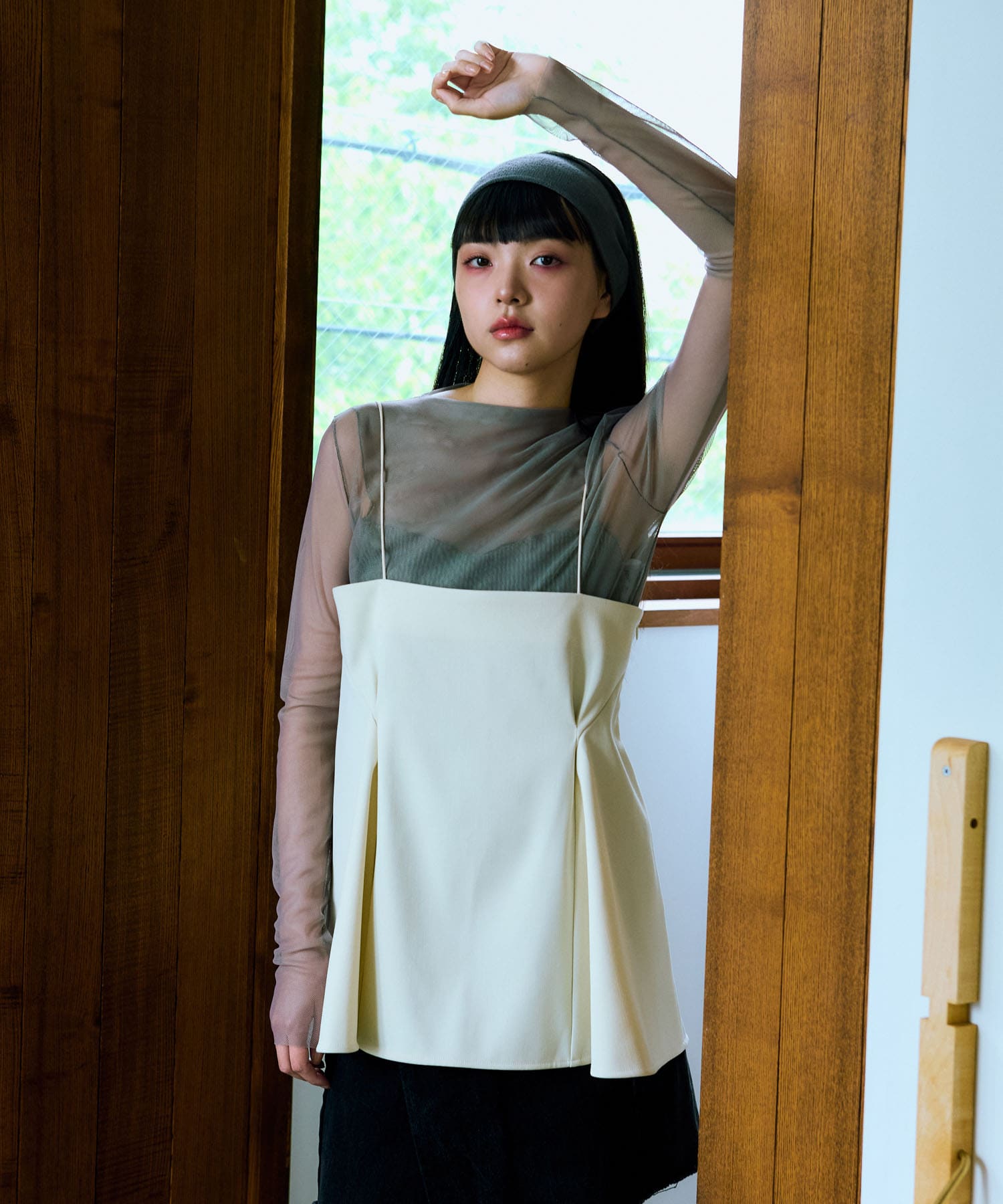 身長：167cm サイズ：one