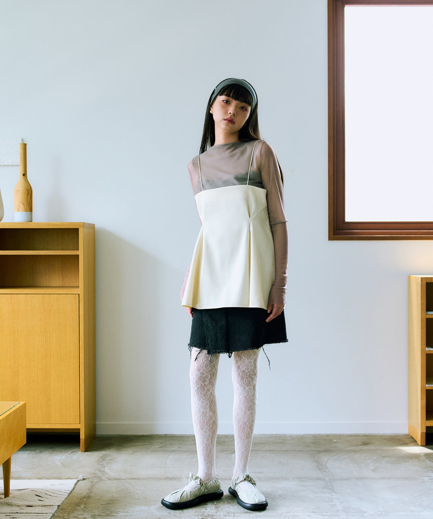 身長：167cm サイズ：one