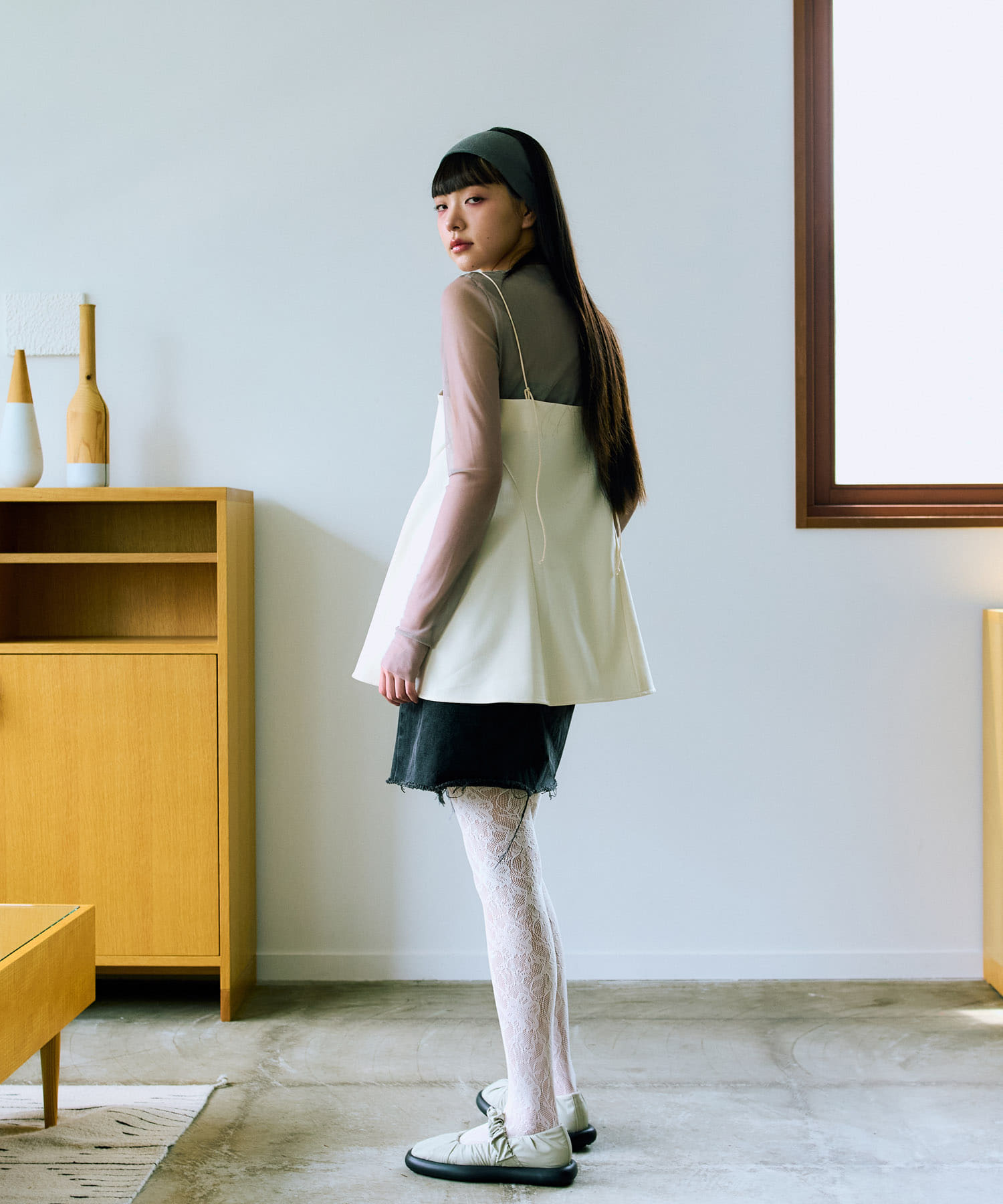 身長：167cm サイズ：one