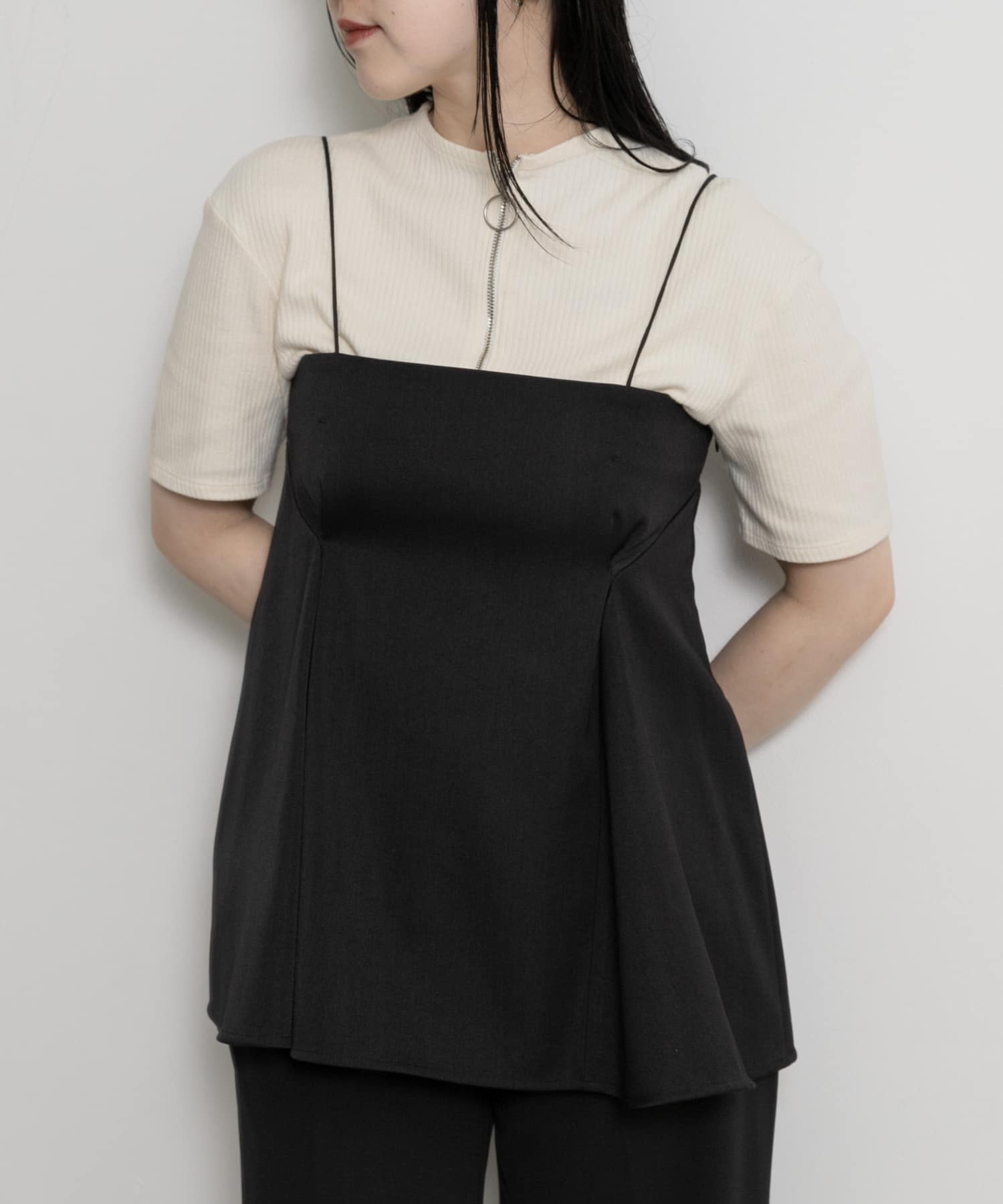 身長：156cm サイズ：one