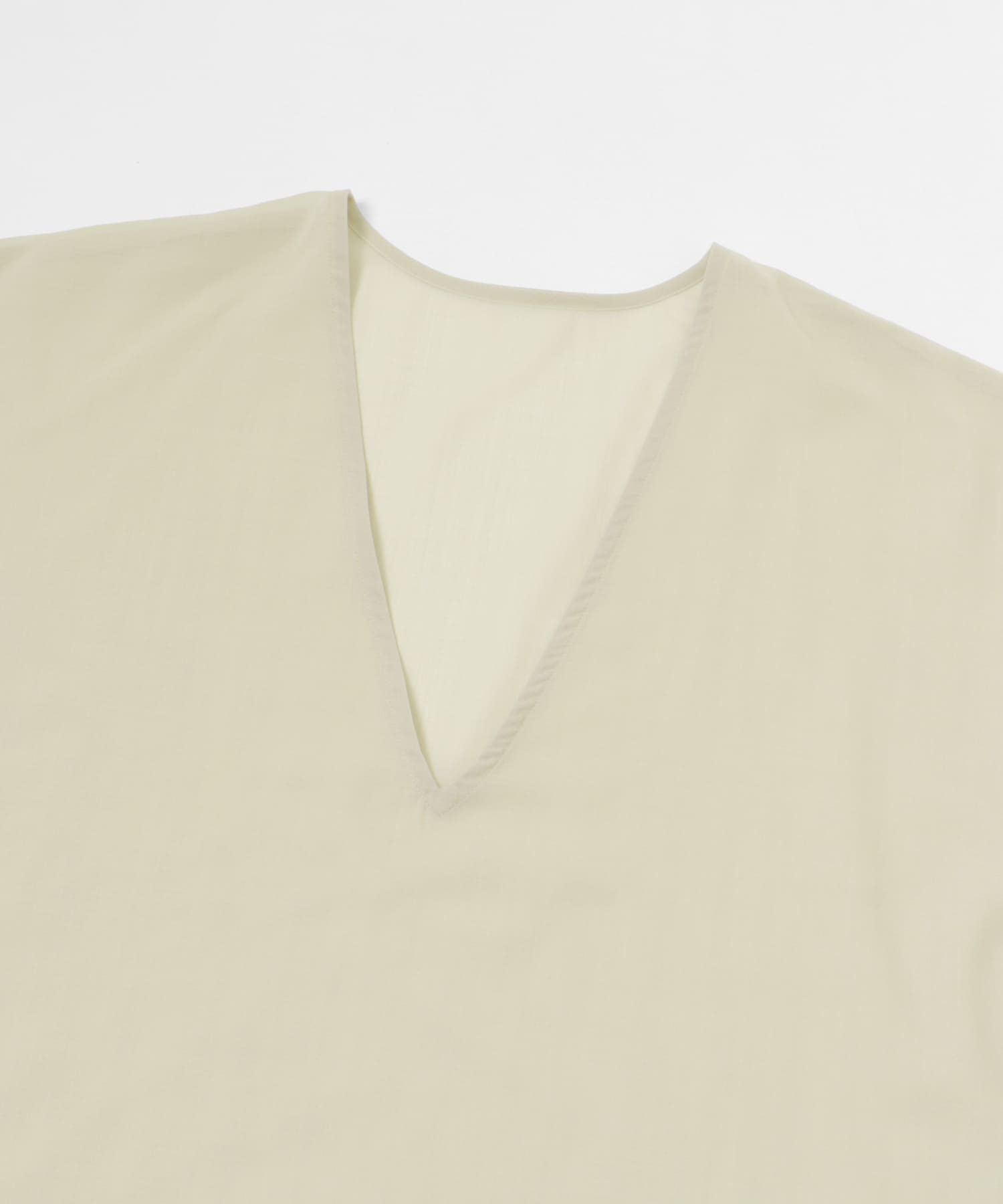 &her　Voile Tops CREAM one