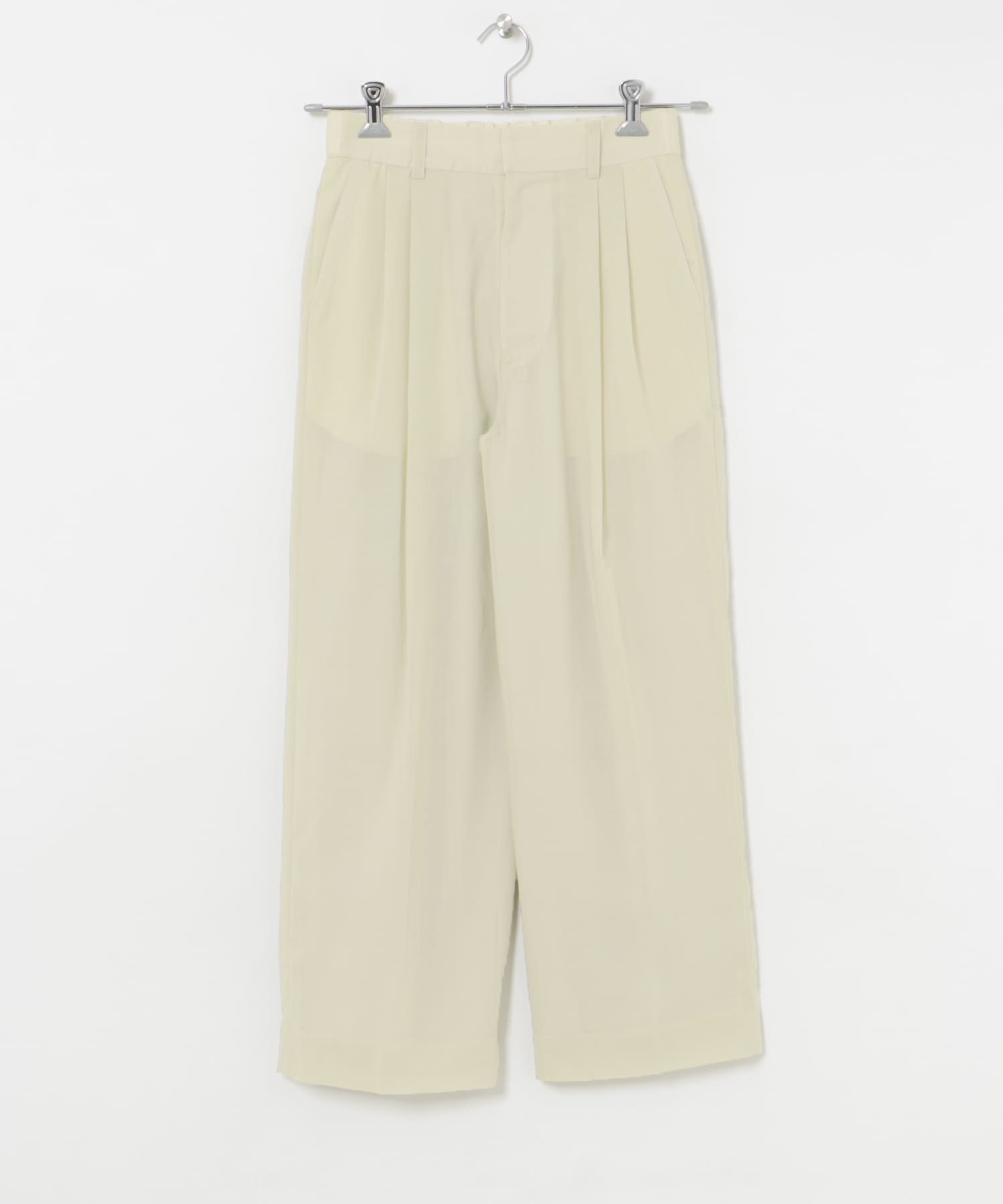 &her　Voile Pants CREAM one