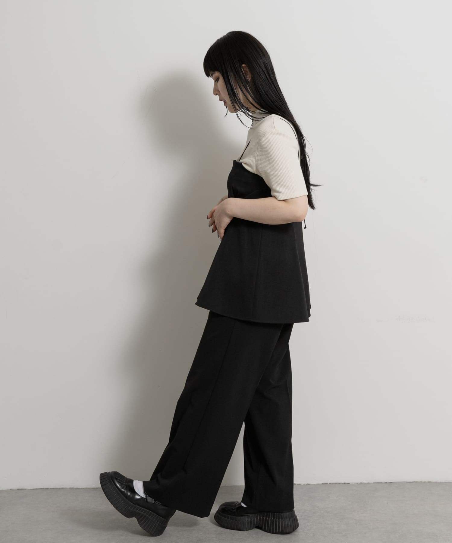 身長：156cm サイズ：one