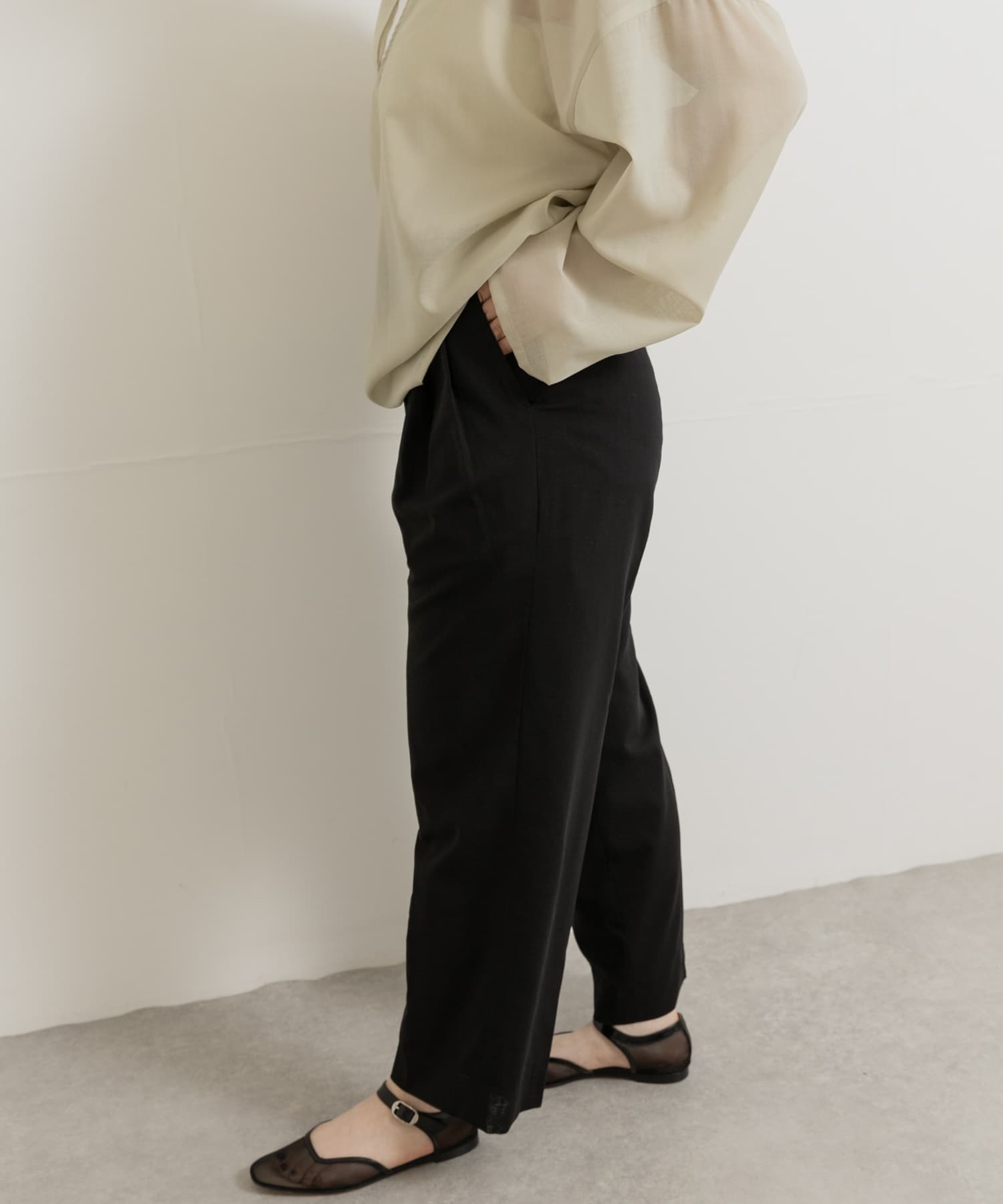 身長：156cm サイズ：one