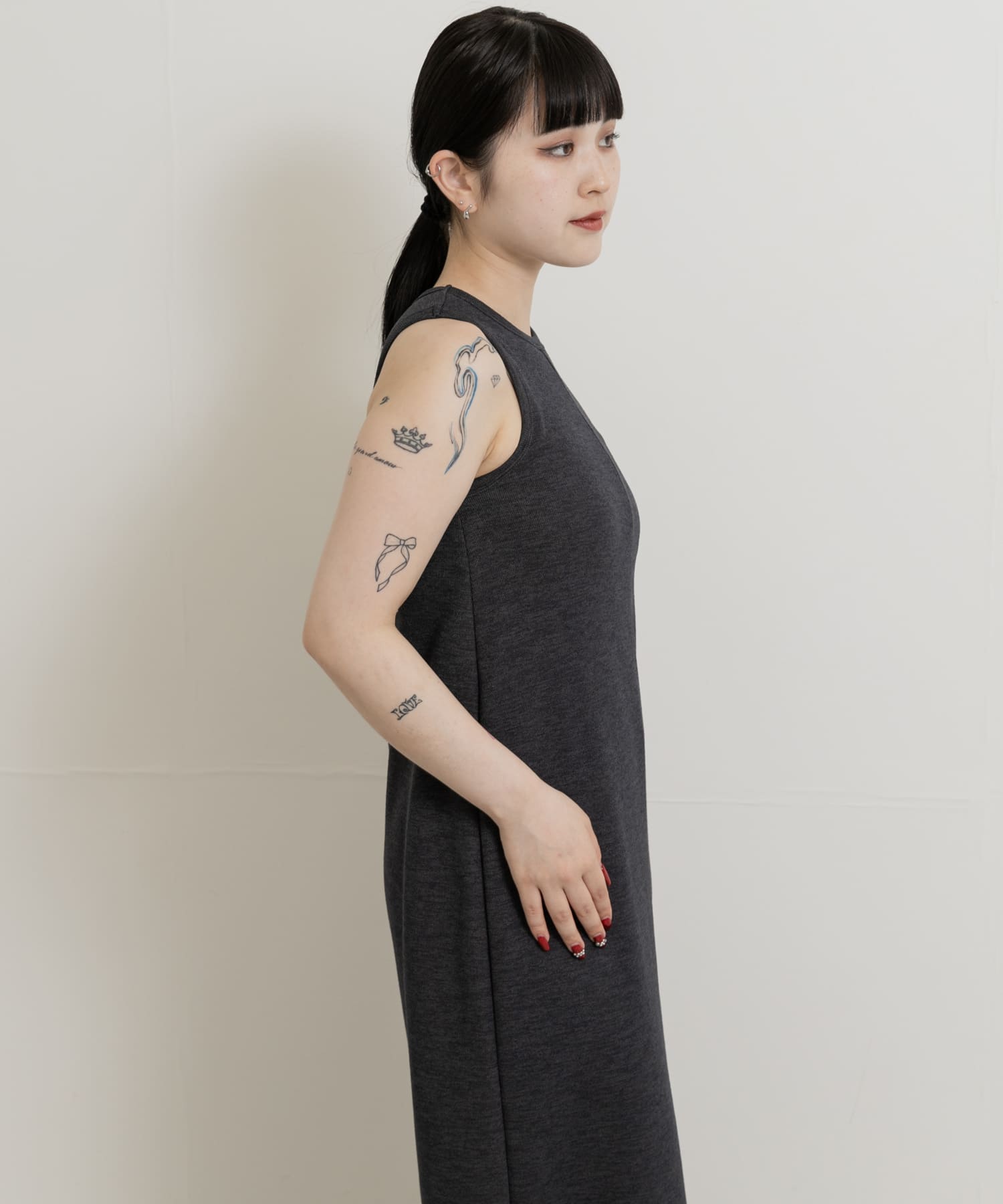身長：156cm サイズ：one