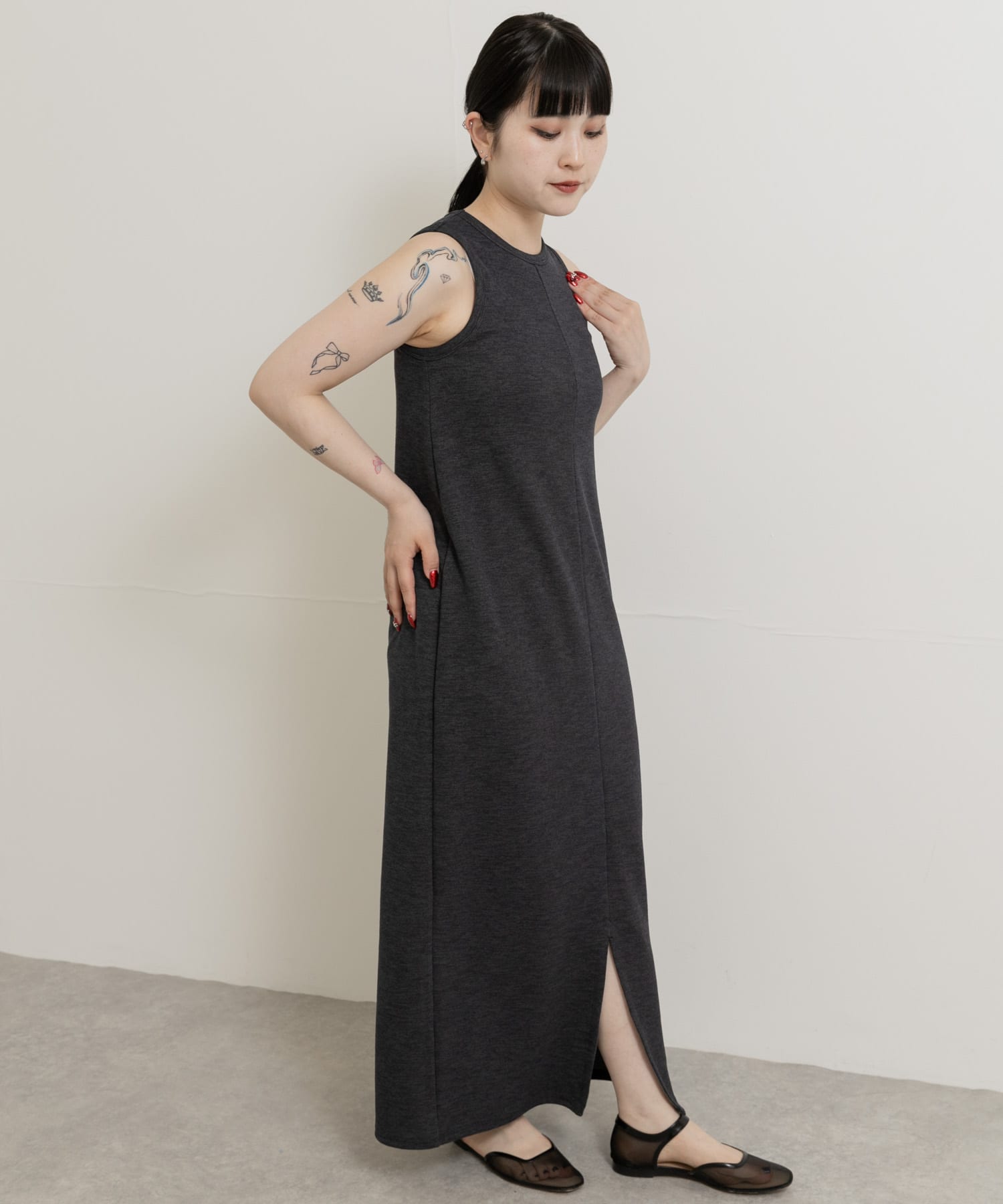 身長：156cm サイズ：one