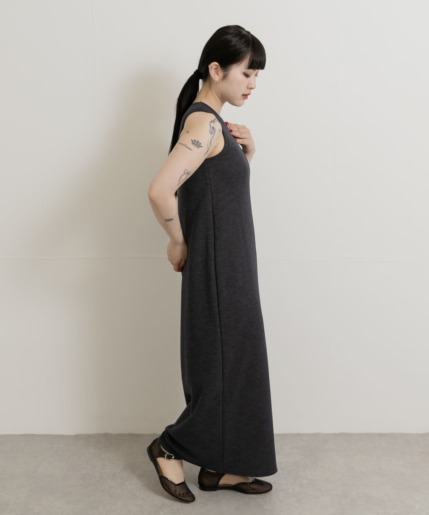 身長：156cm サイズ：one