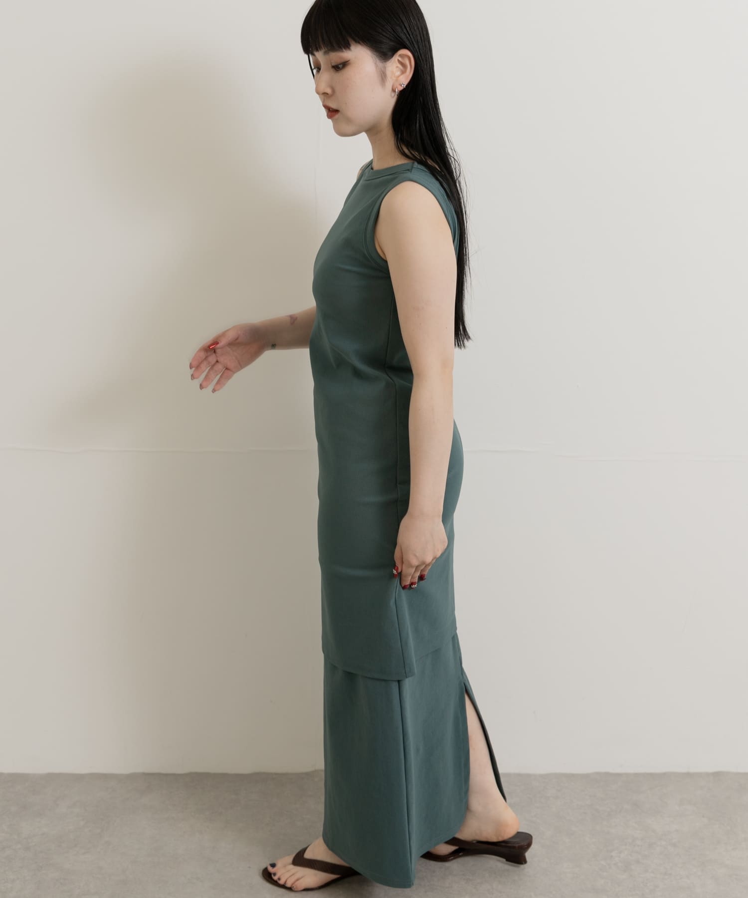 身長：156cm サイズ：one
