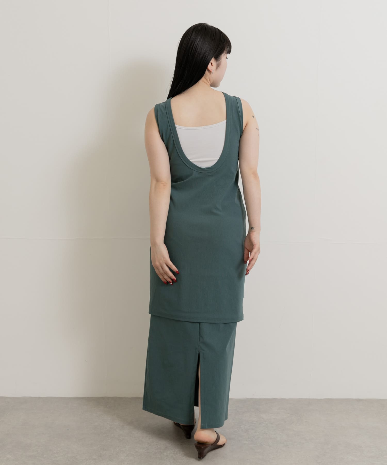 身長：156cm サイズ：one