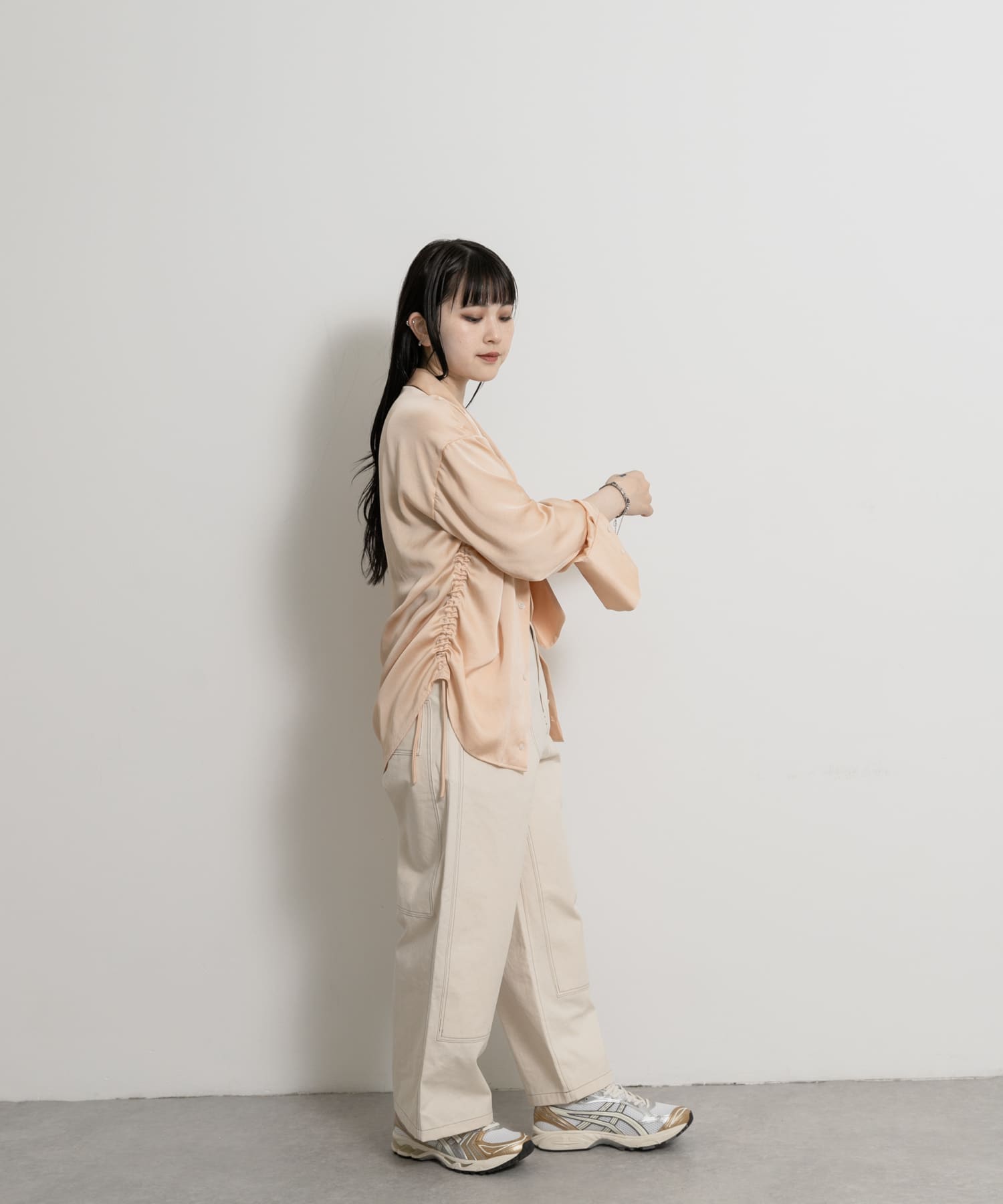 身長：156cm サイズ：FREE