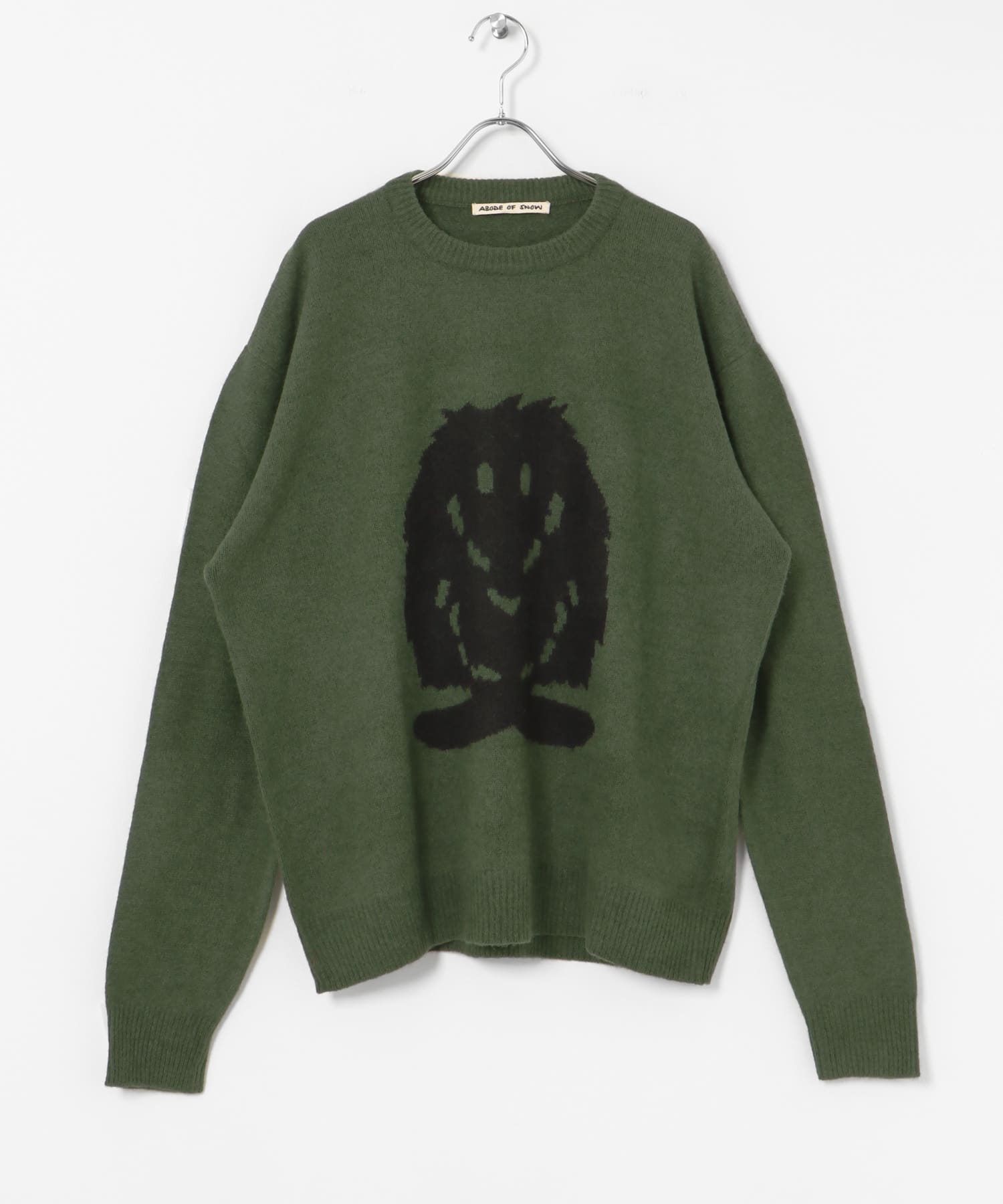 Abode of Snow　Yeti Crew Sweater Green 2