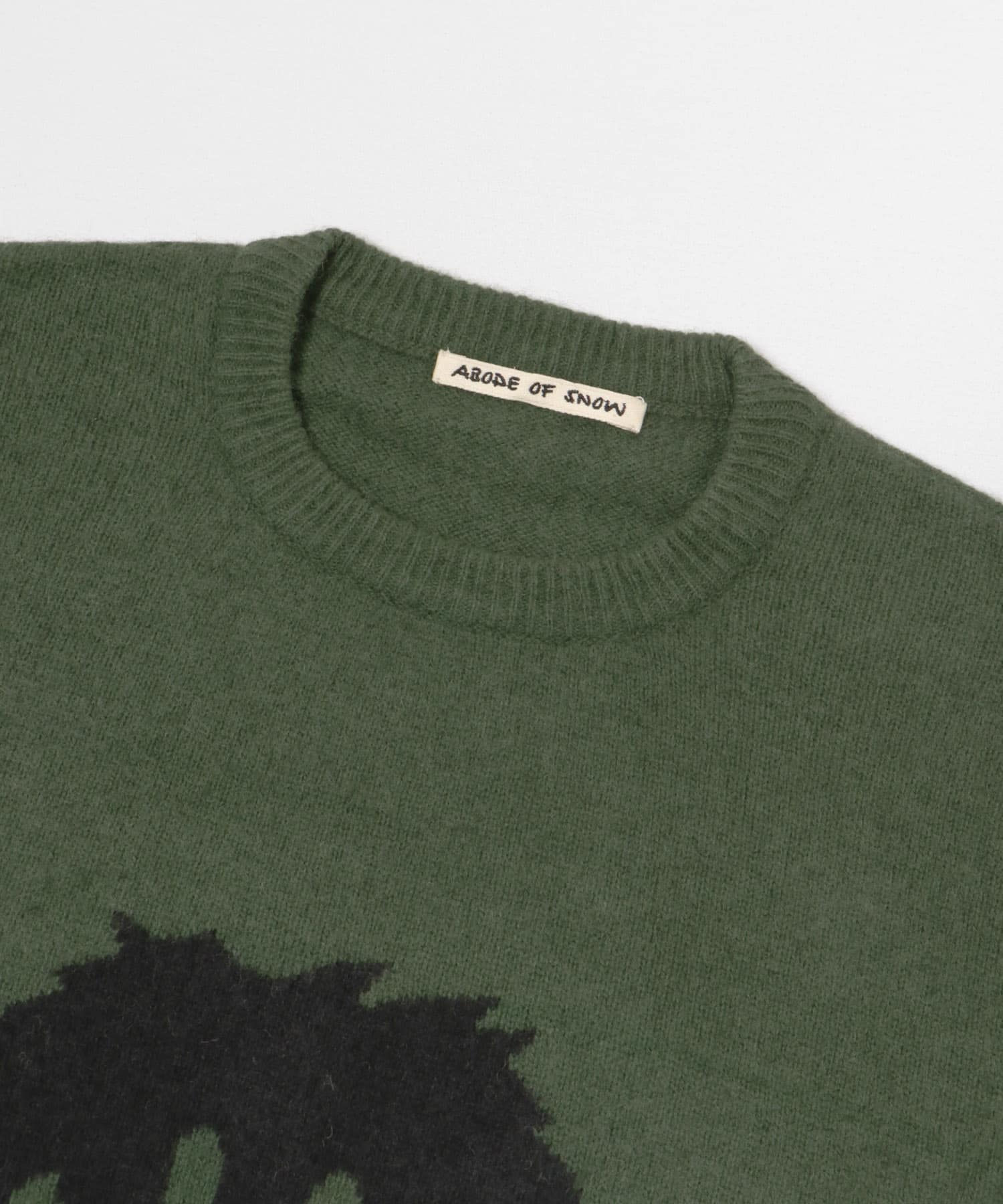 Abode of Snow　Yeti Crew Sweater Green 2