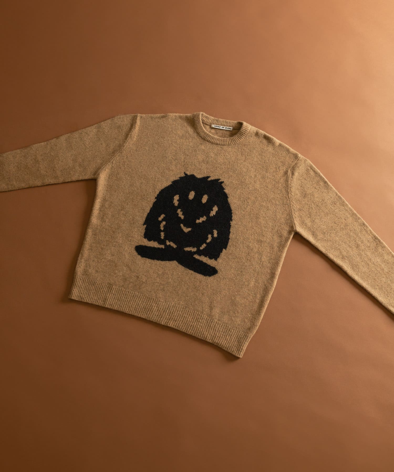 Abode of Snow　Yeti Crew Sweater Mustard 2