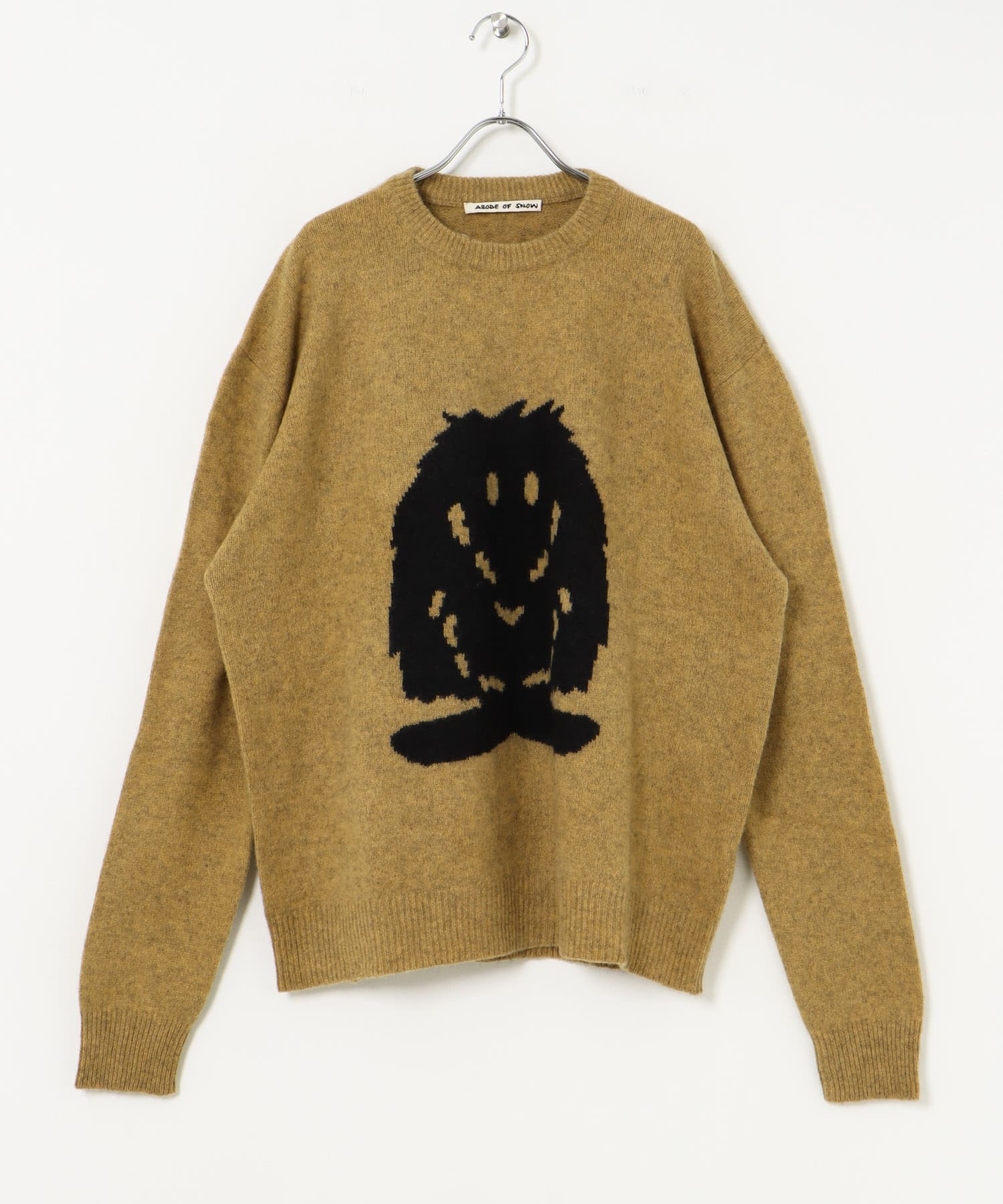 Abode of Snow　Yeti Crew Sweater Mustard 2