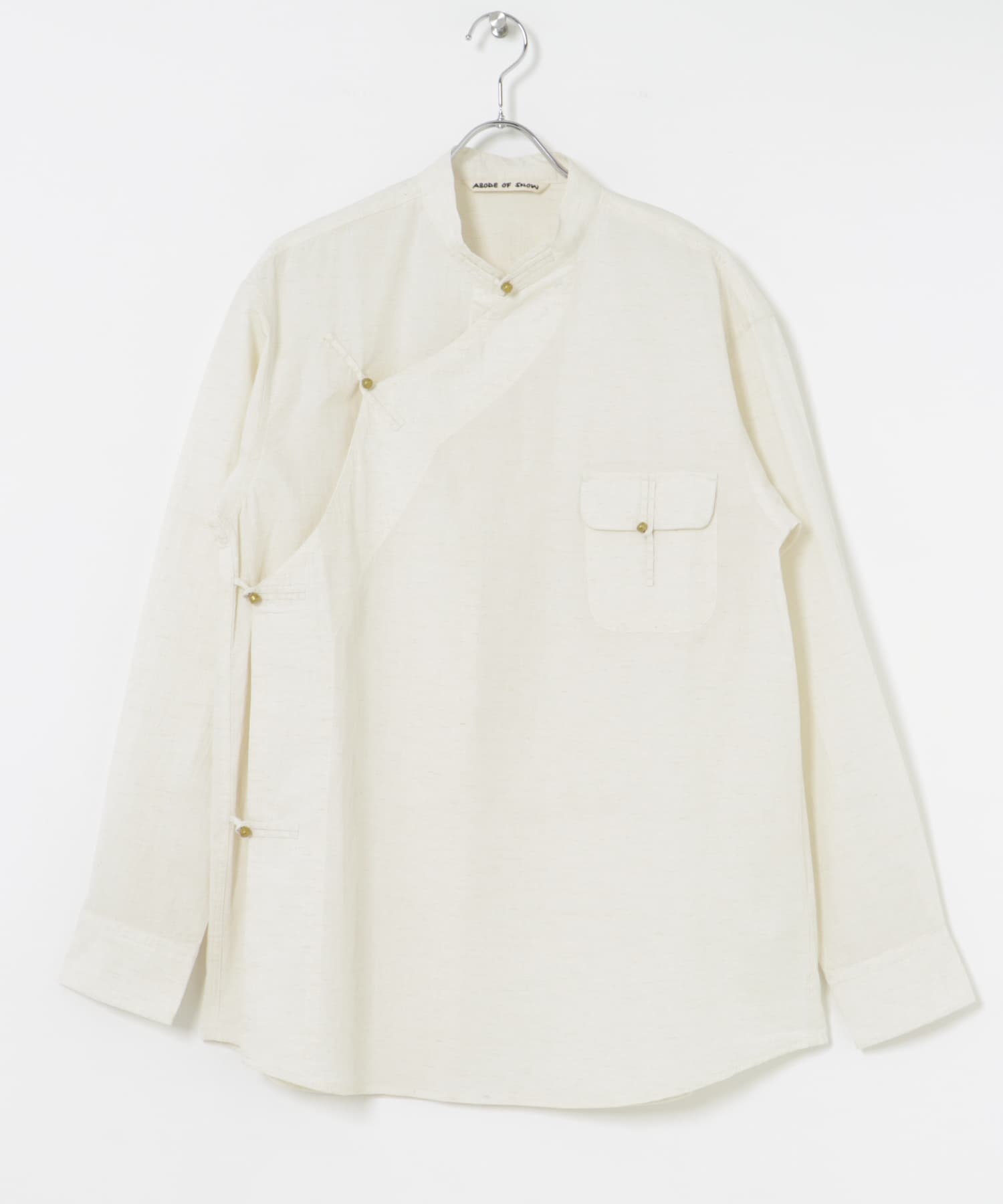 Abode of Snow　Sonam Cotton Shirt 02Natural 1