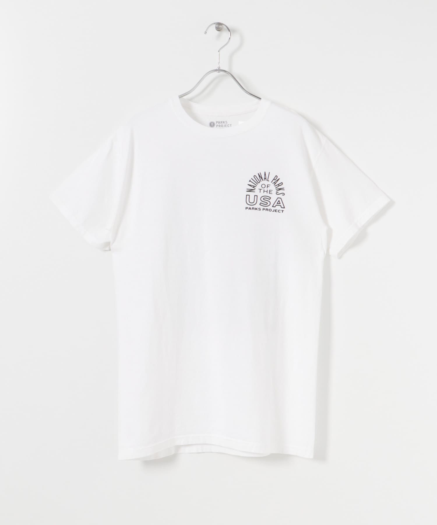 PARKS PROJECT　NATIONAL PARKS USA T-SHIRTS WHITE S