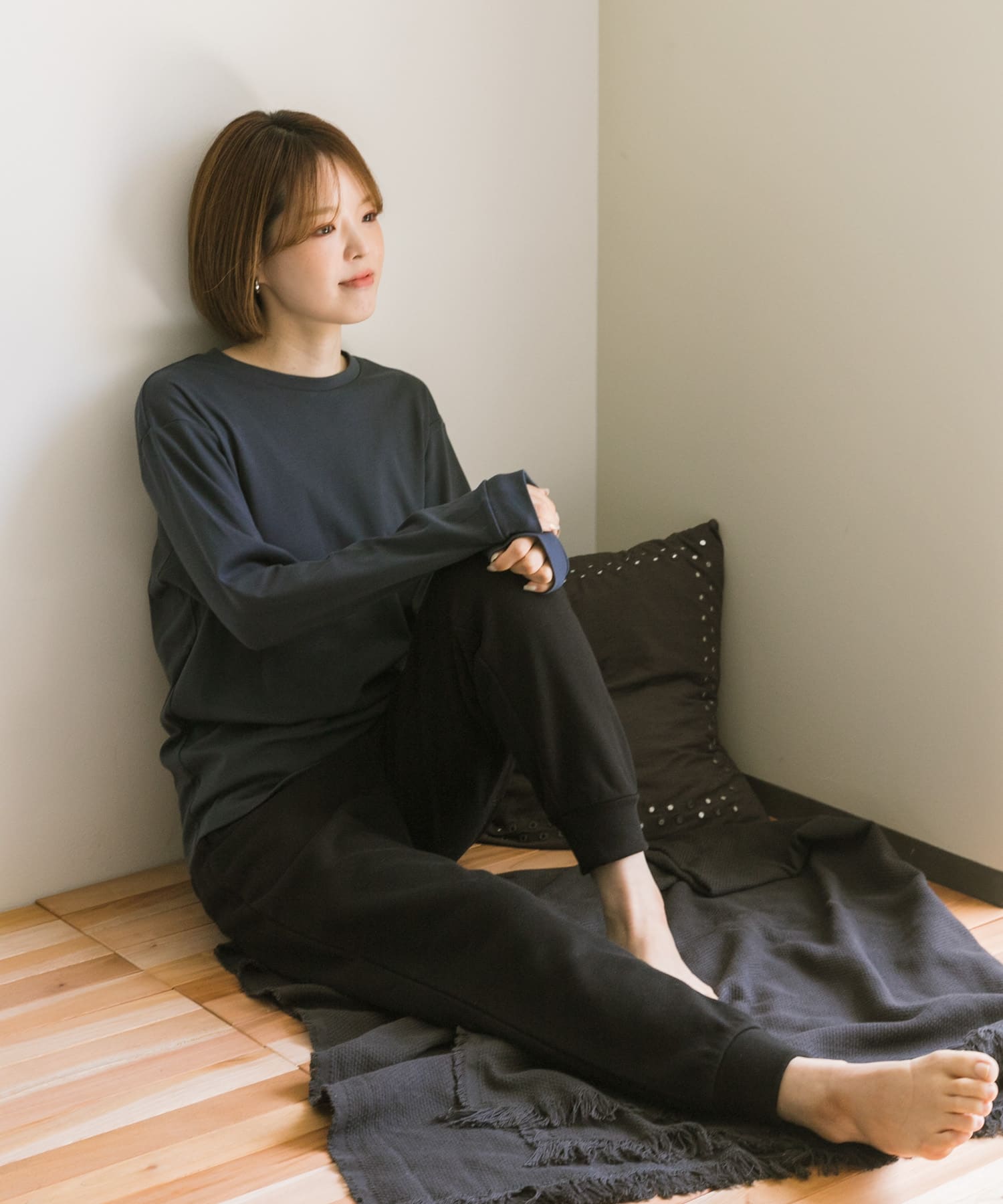 model身長：168cm 着用サイズ：M