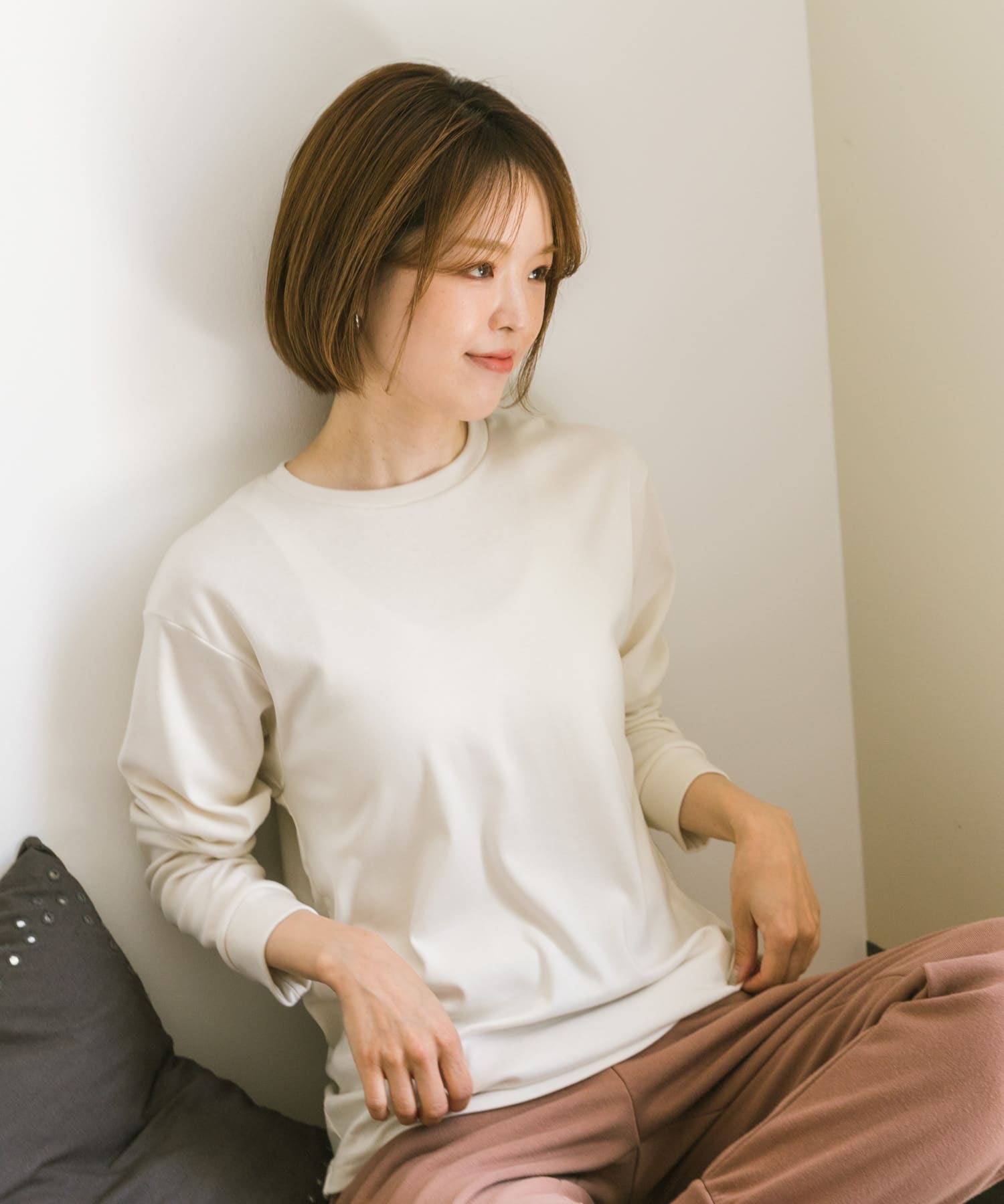 model身長：168cm 着用サイズ：M