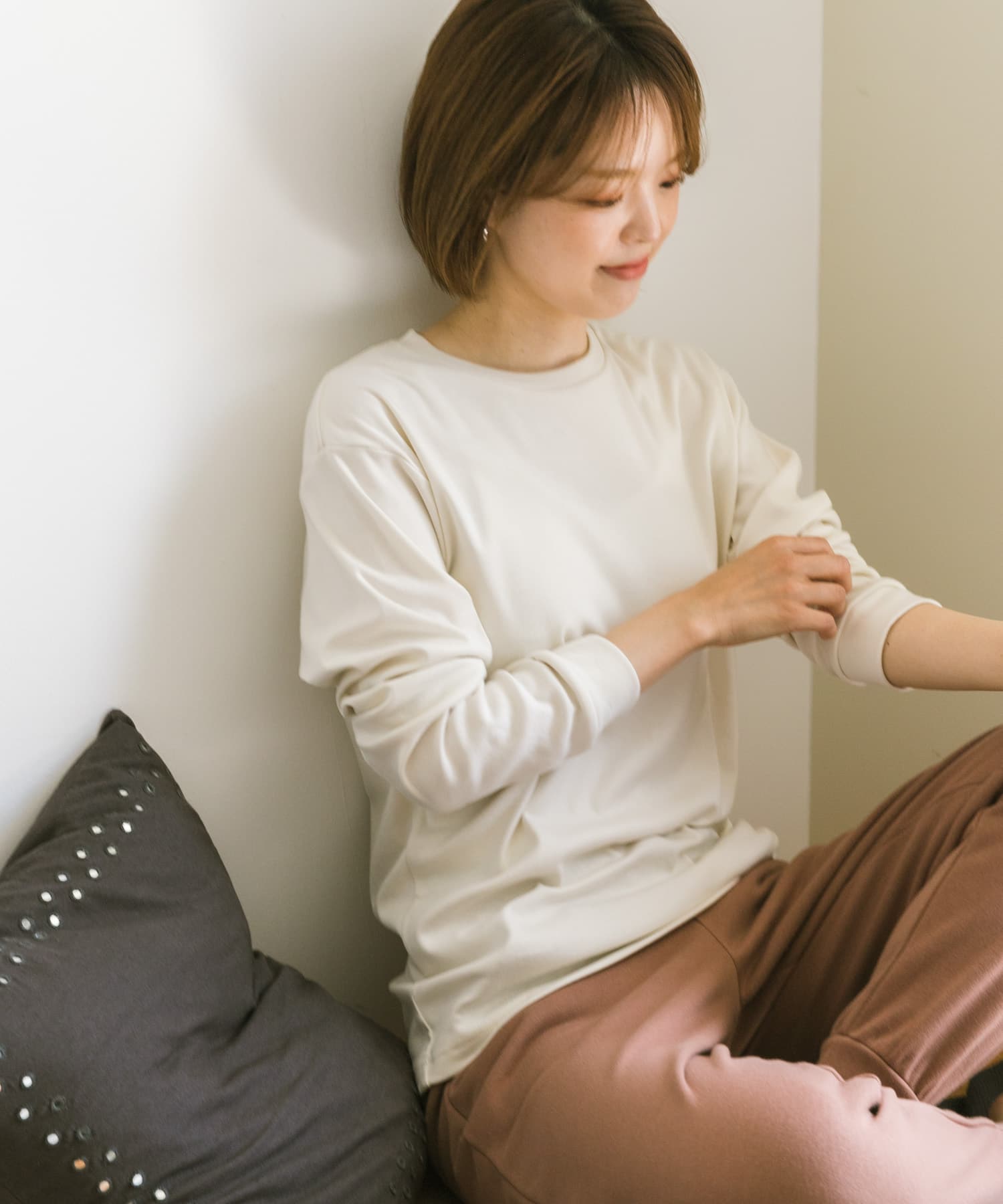 model身長：168cm 着用サイズ：M
