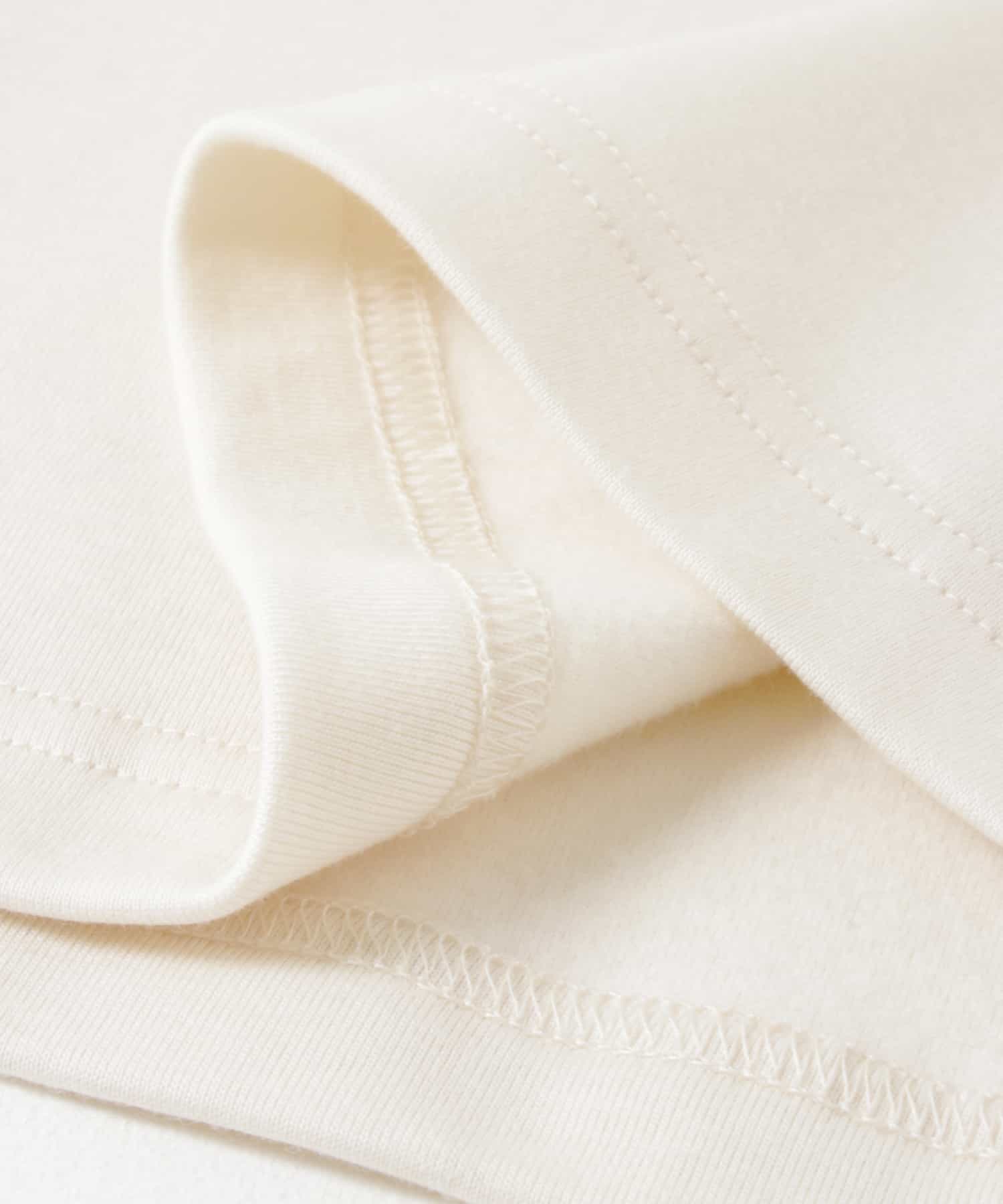 Arce　コットンフライスロングスリーブTシャツ IVORY M