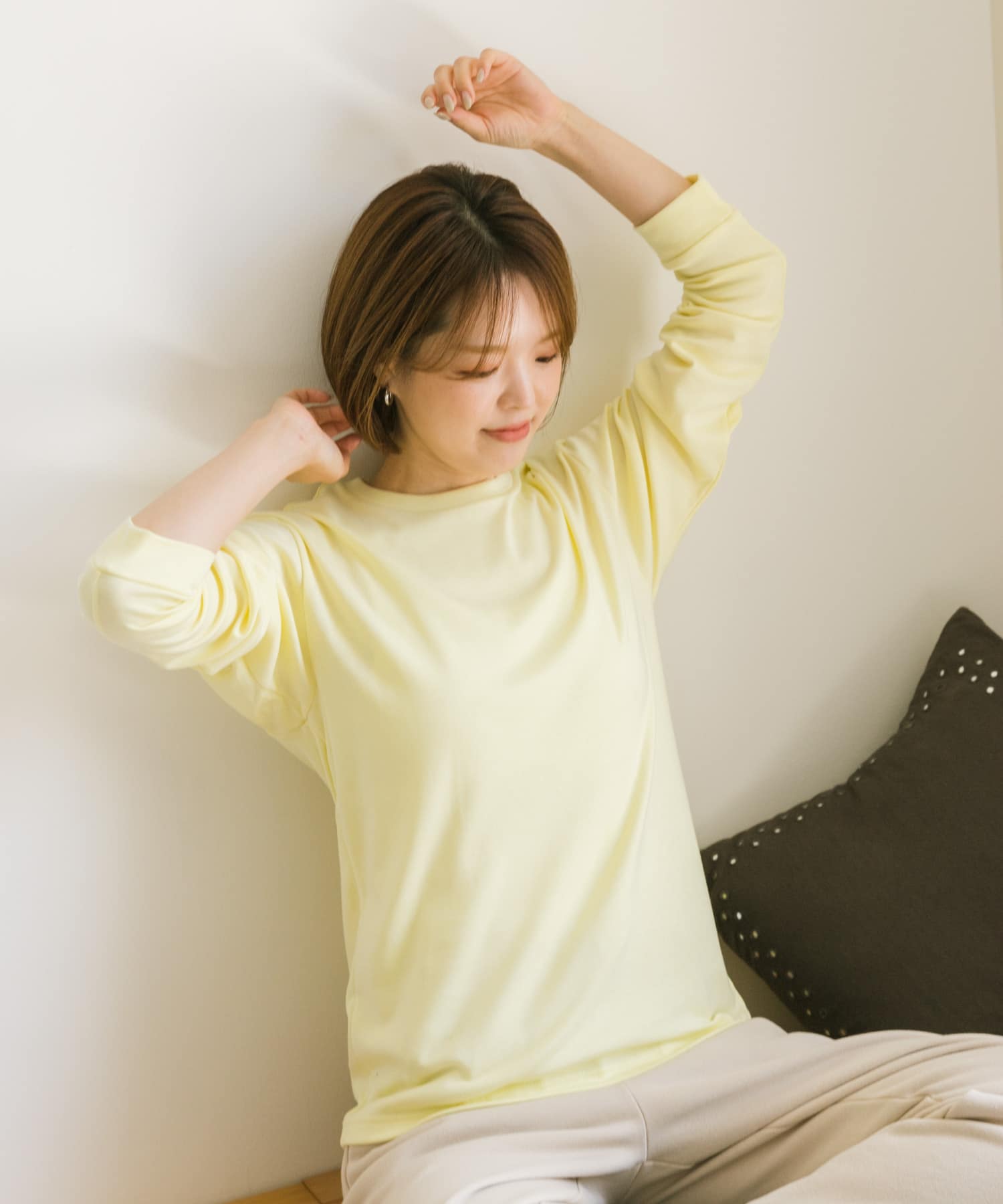model身長：168cm 着用サイズ：M