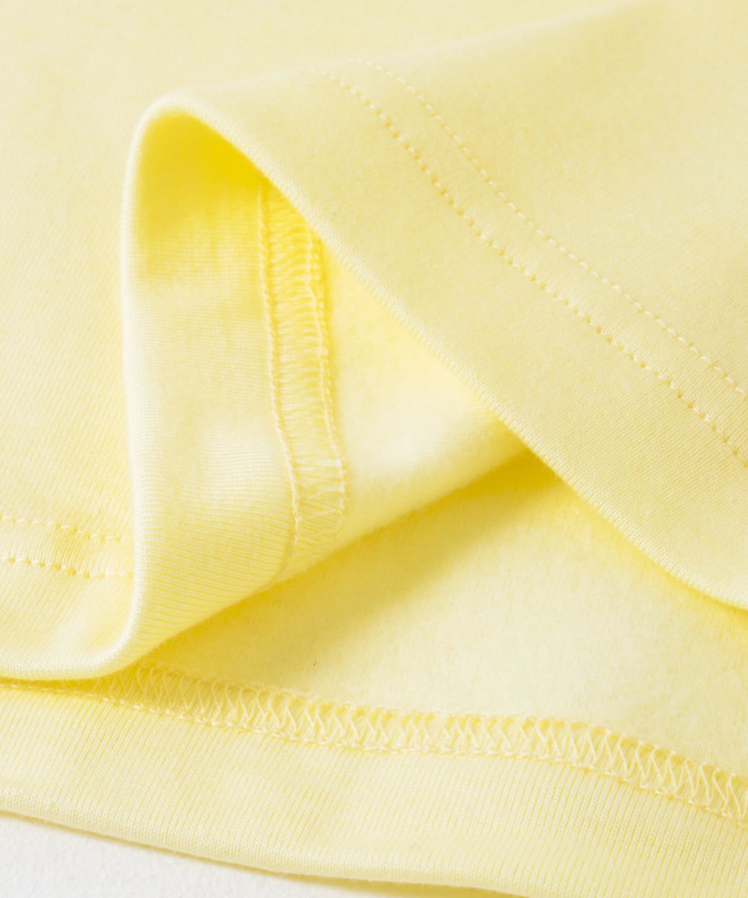 Arce　コットンフライスロングスリーブTシャツ YELLOW M