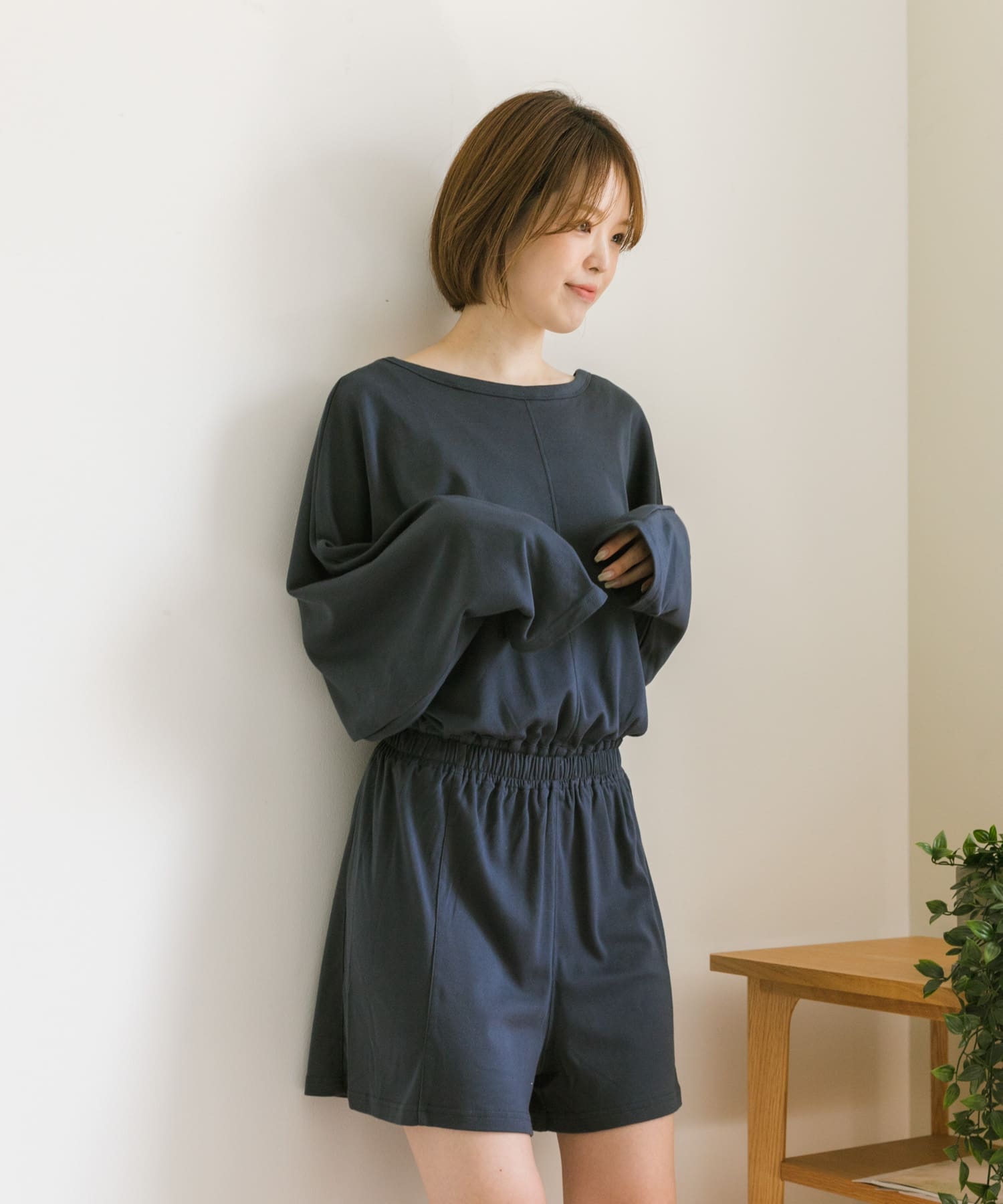 model身長：168cm 着用サイズ：one
