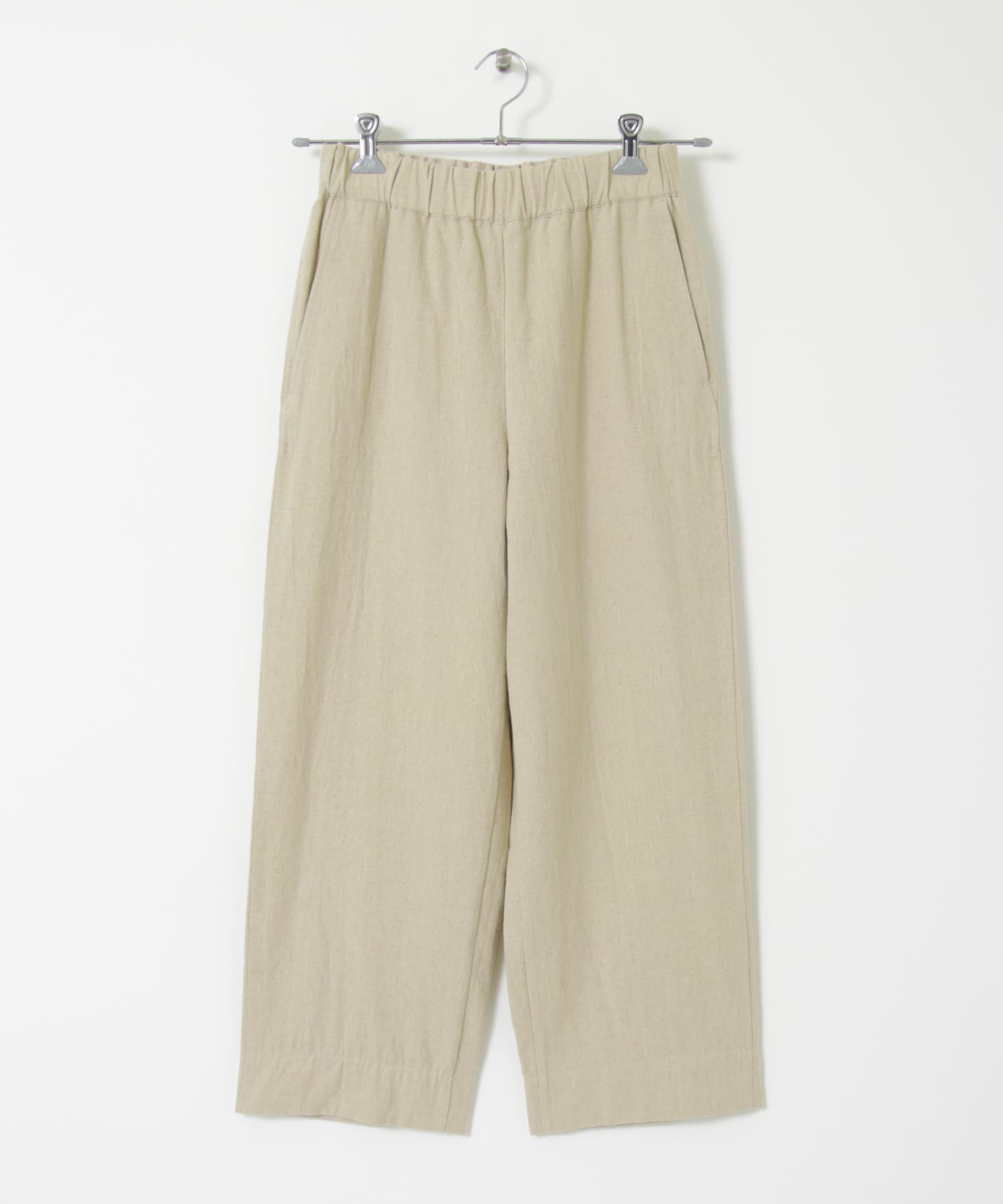 Arce　コットンリネンパンツ BEIGE M